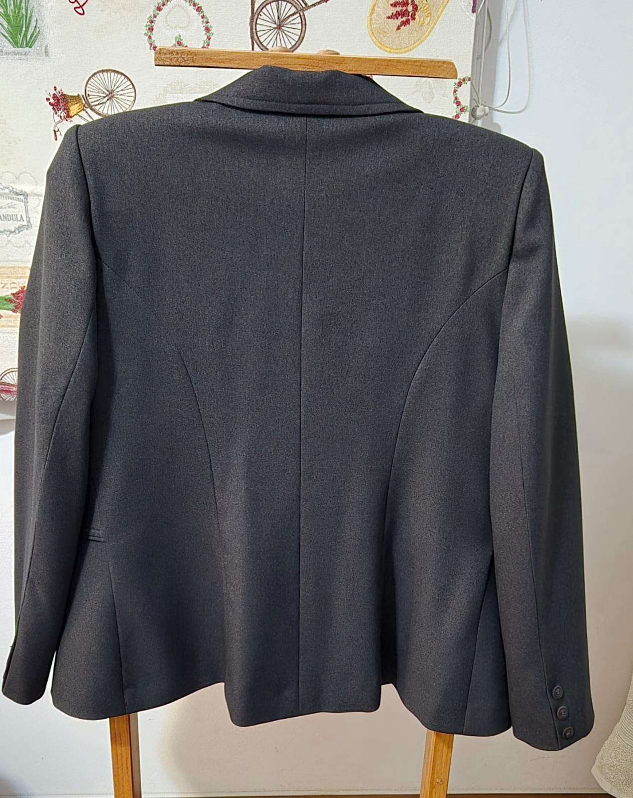 Blazer gris oscuro Mujer - 2