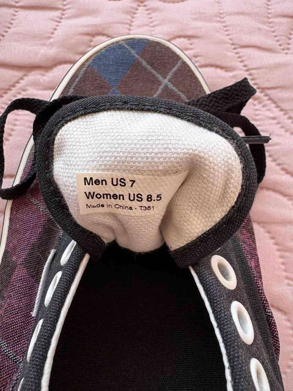 Zapatillas Vans a cuadros multicolor - miniatura 4