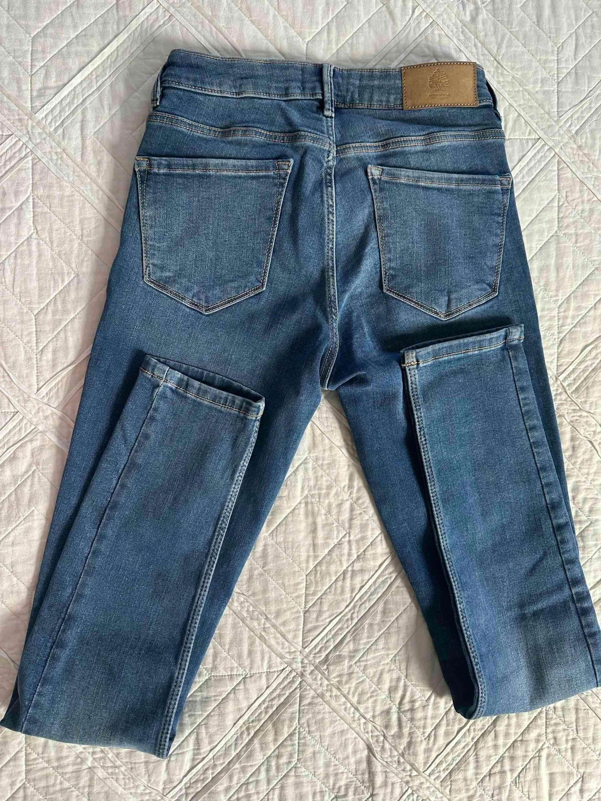 Jeans azul oscuro nuevo - miniatura 3