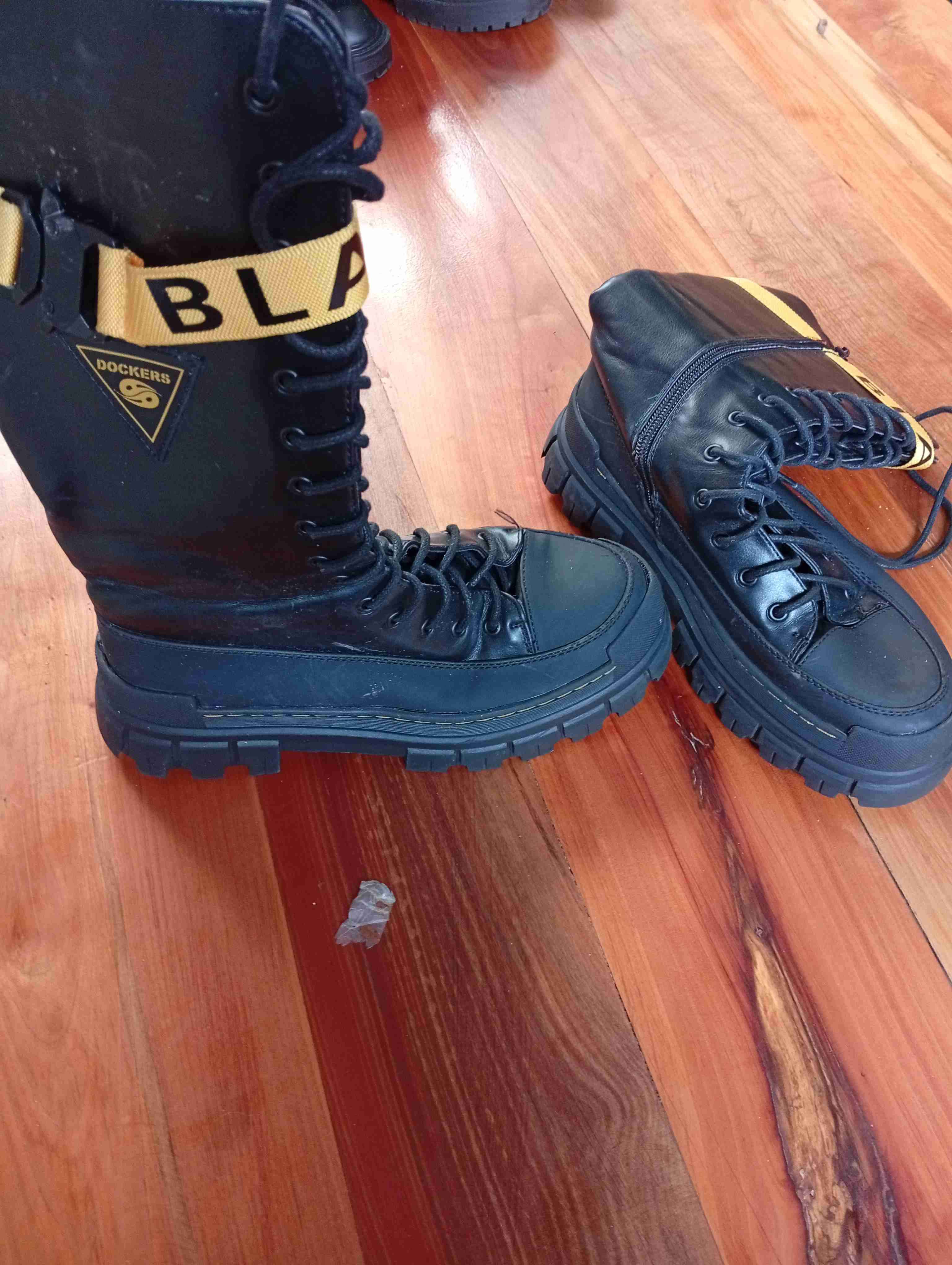 Botas negras Dockers - miniatura 2