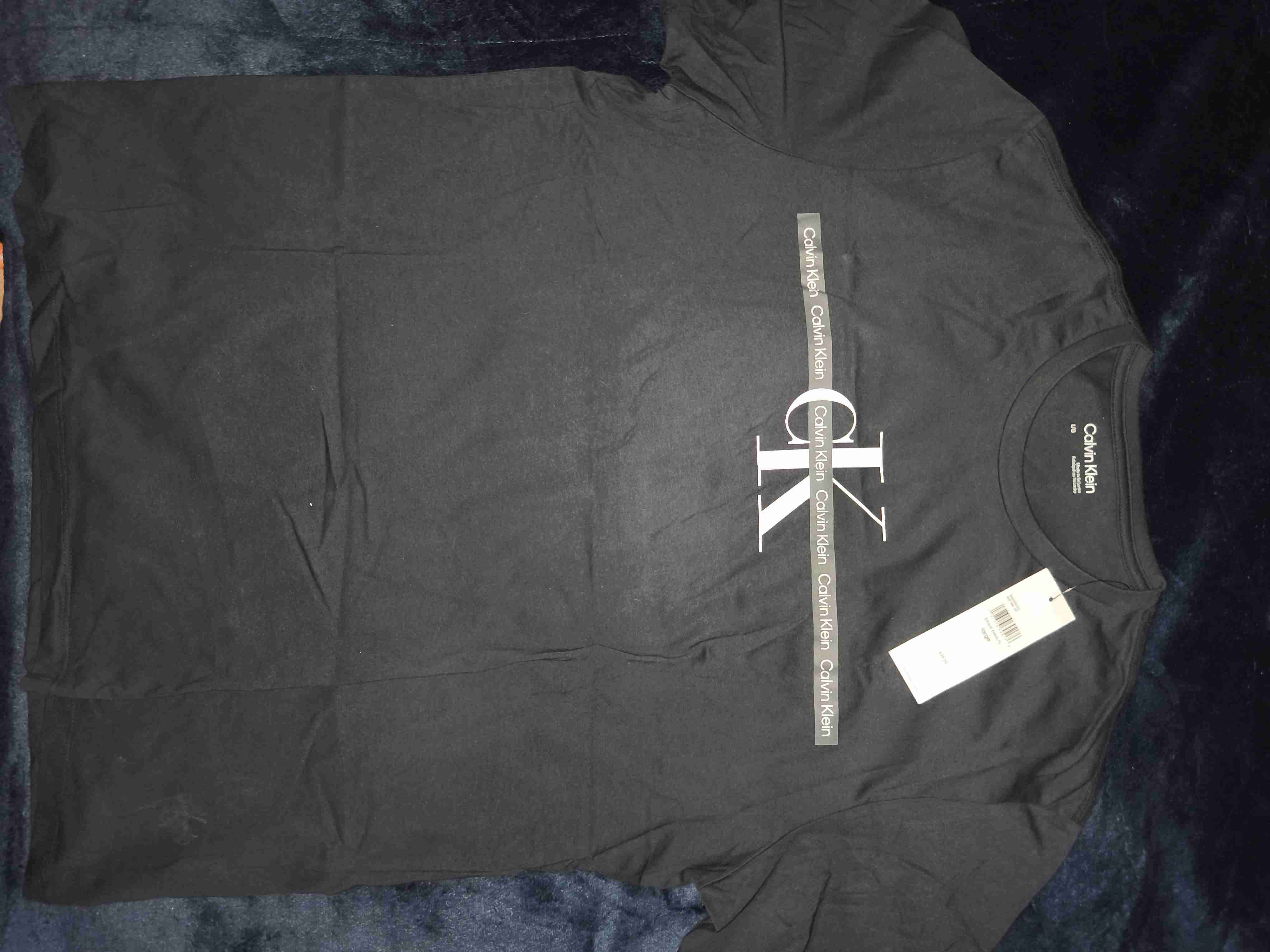 Polera negra Calvin Klein - miniatura 2