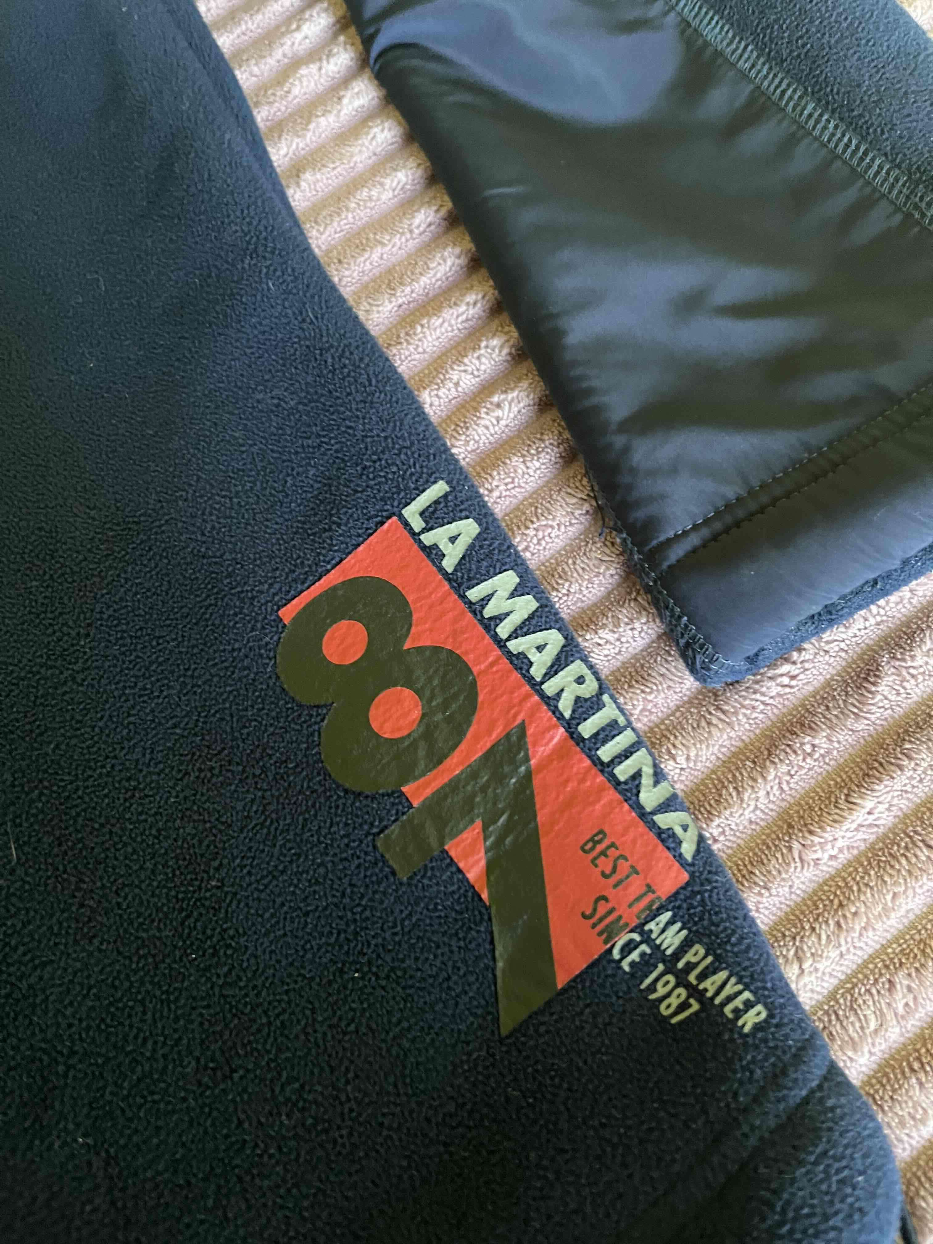 Chaqueta La Martina azul y roja original - 6