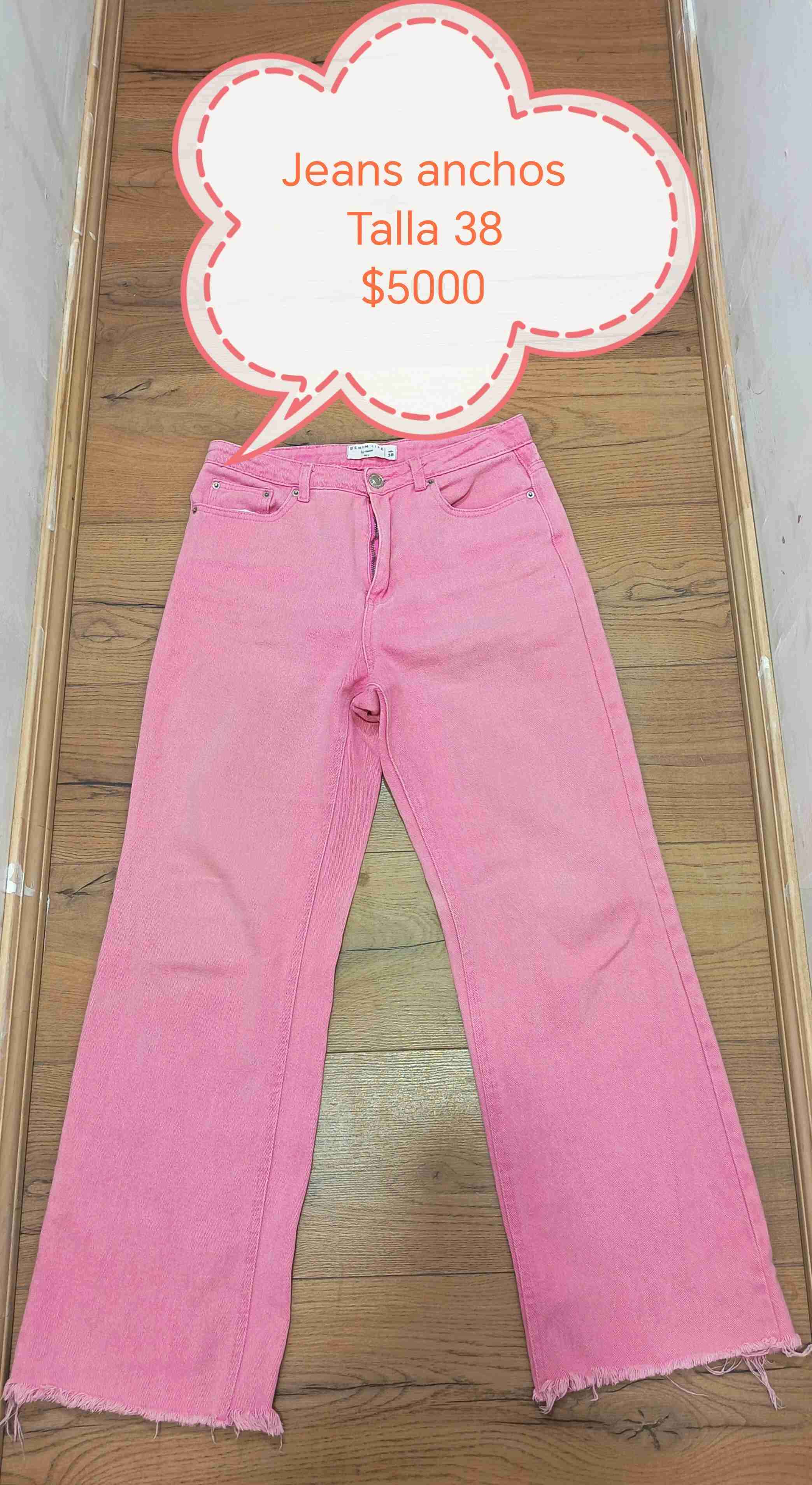 Jardinera de jeans ancha - miniatura 5