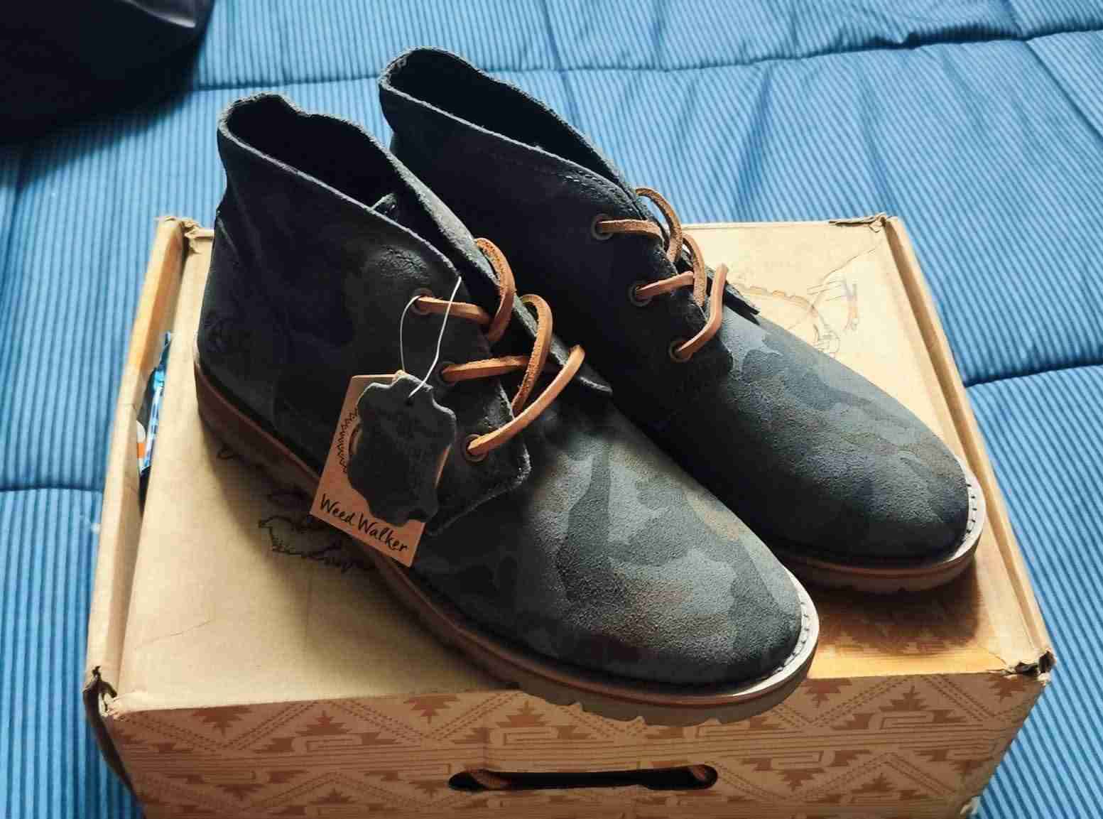 Botines azules de gamuza - miniatura 4