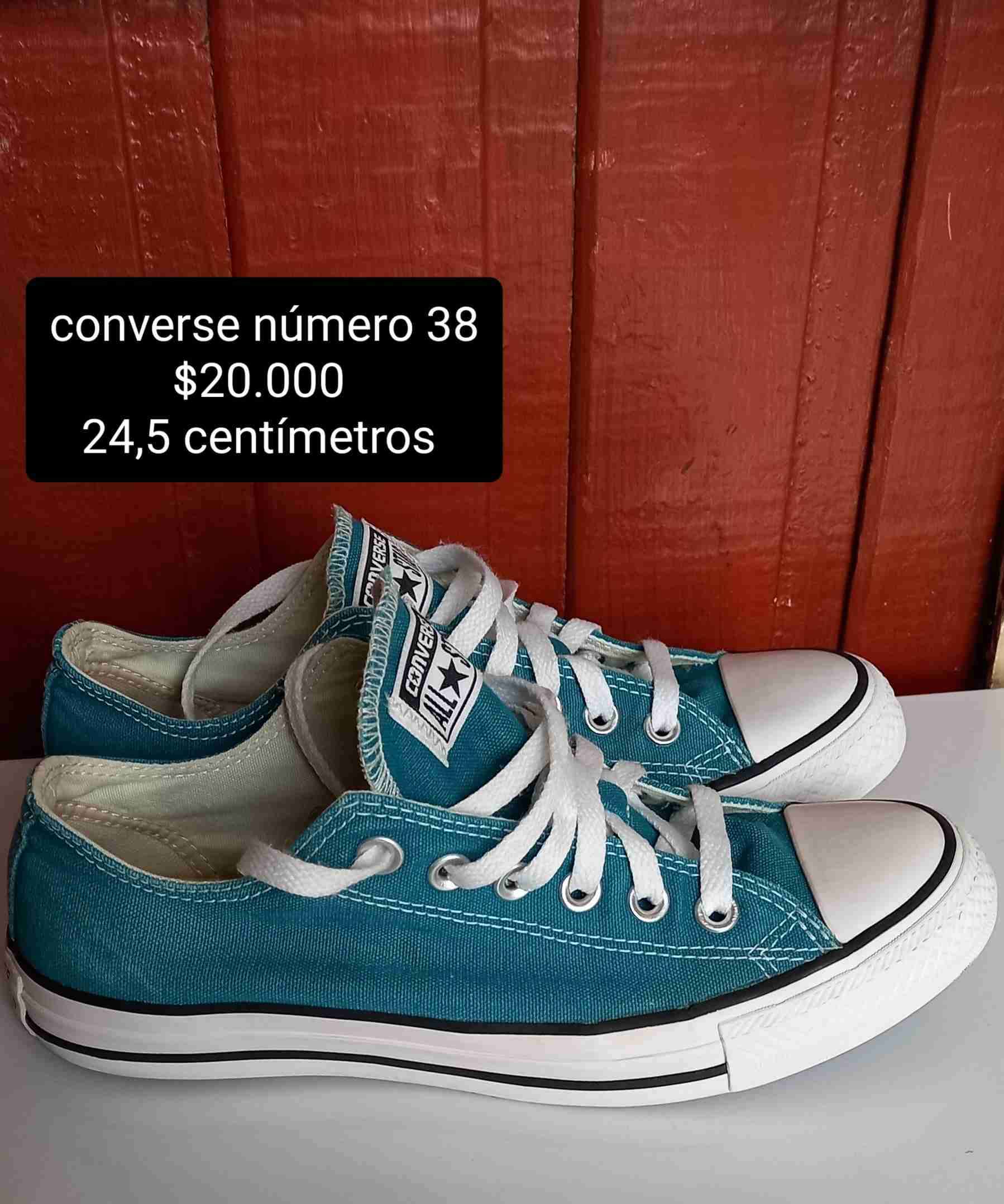Zapatillas Converse celestes - 1