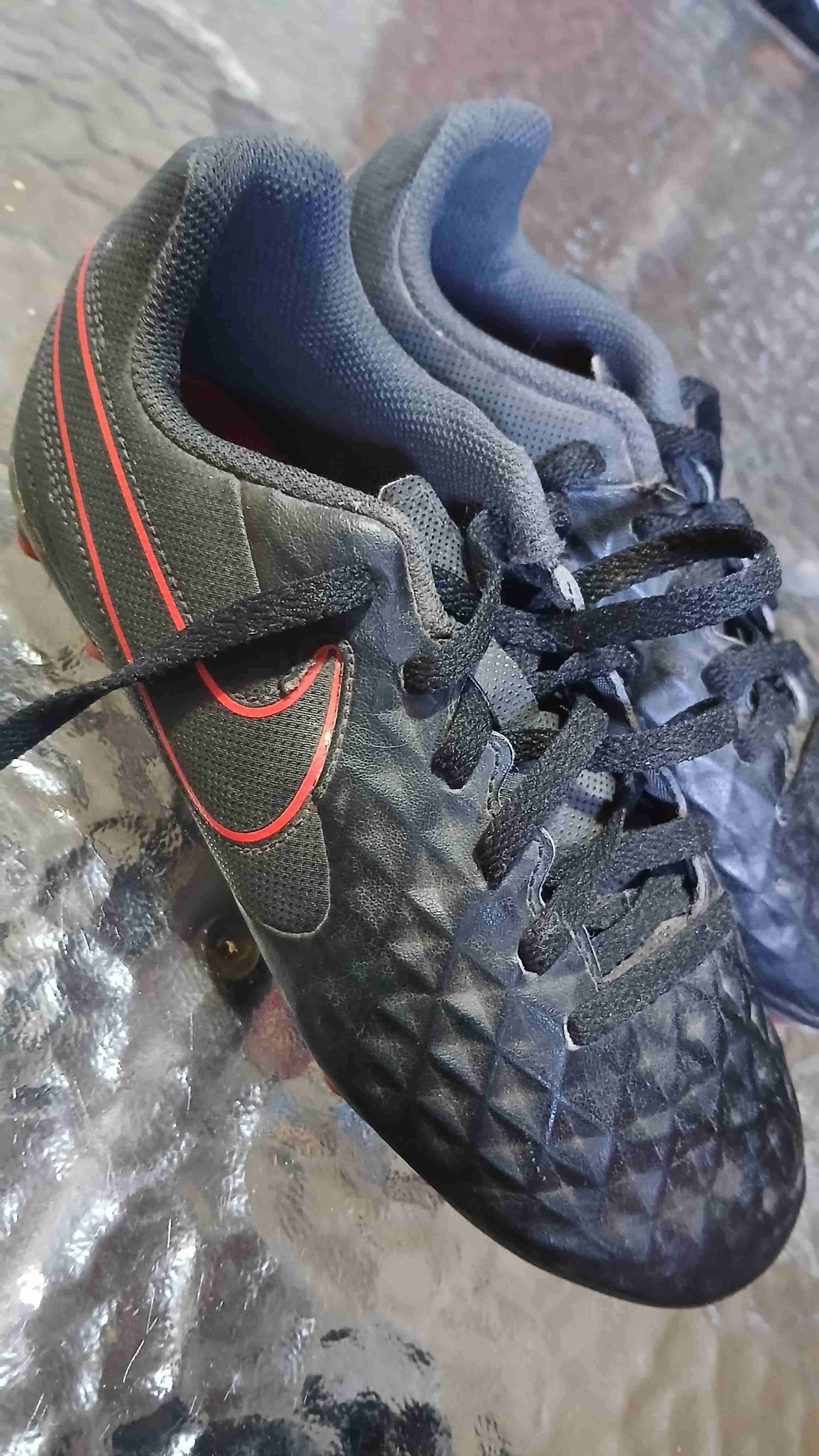 Zapatillas de fútbol Nike negras - miniatura 3
