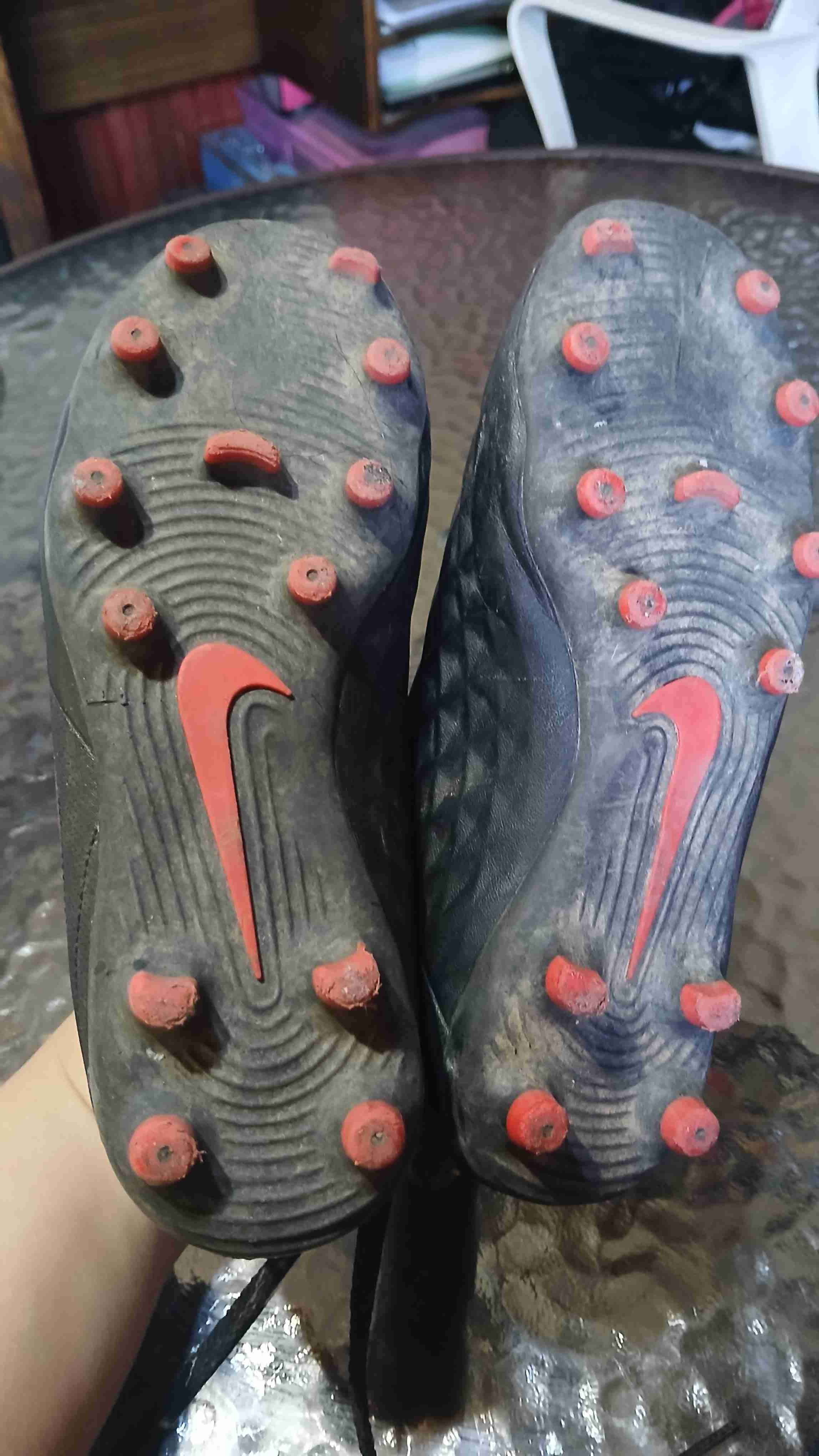 Zapatillas de fútbol Nike negras - miniatura 5