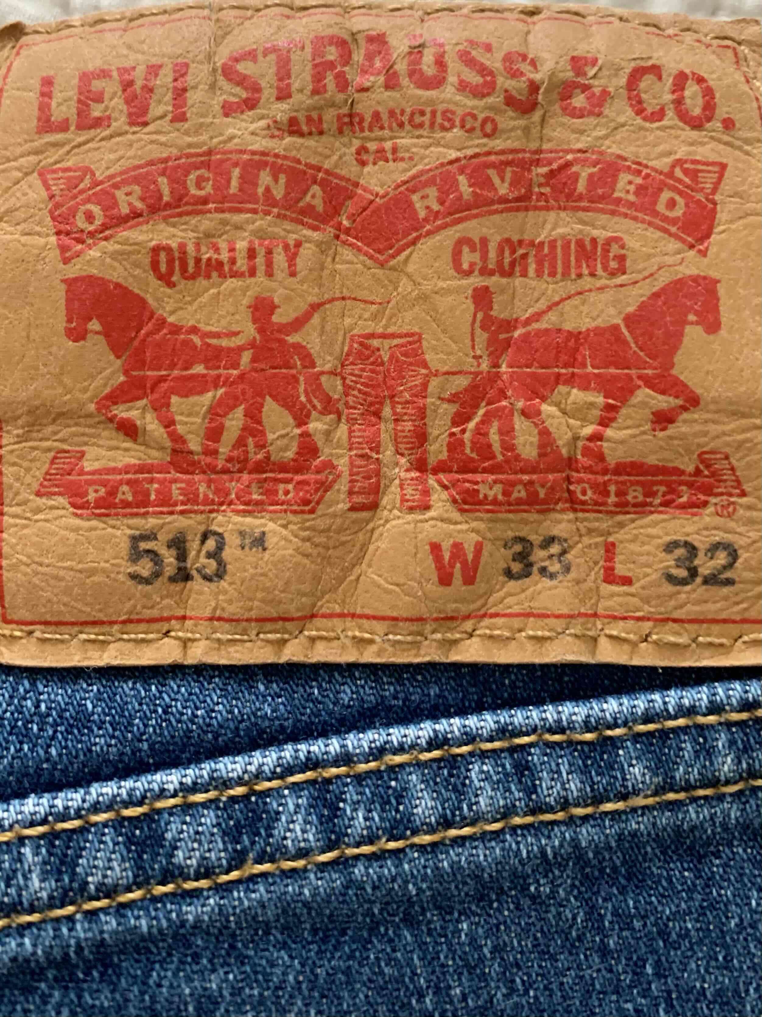 Jeans Levis 513 Azul - miniatura 4