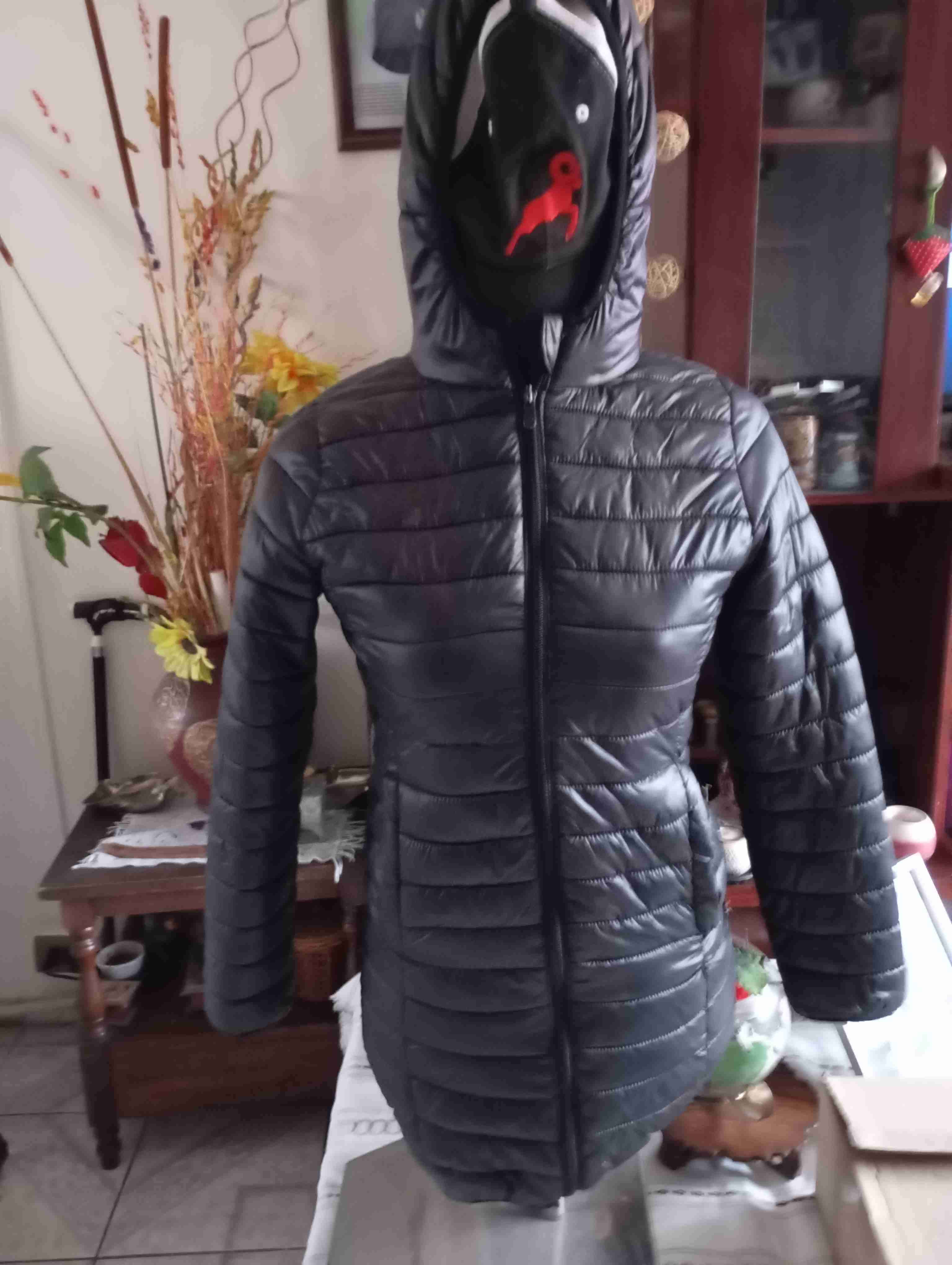 Parka azul con capucha barbi - miniatura 2