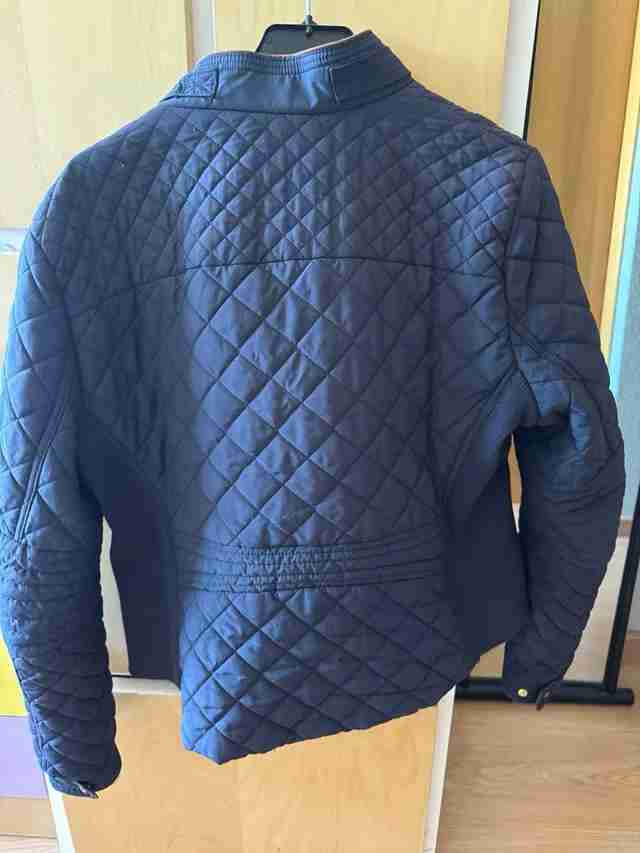 Chaqueta azul acolchada Zara - miniatura 2