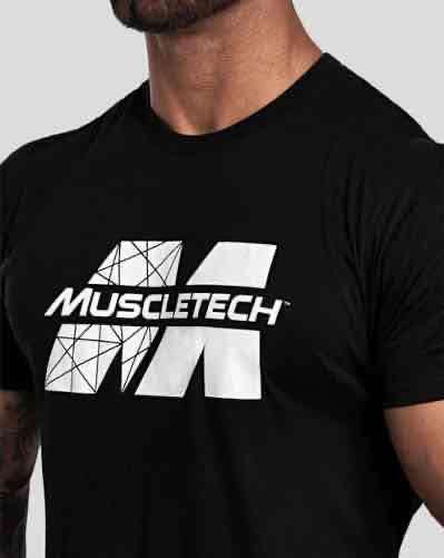 Polera negra Muscletech - miniatura 2