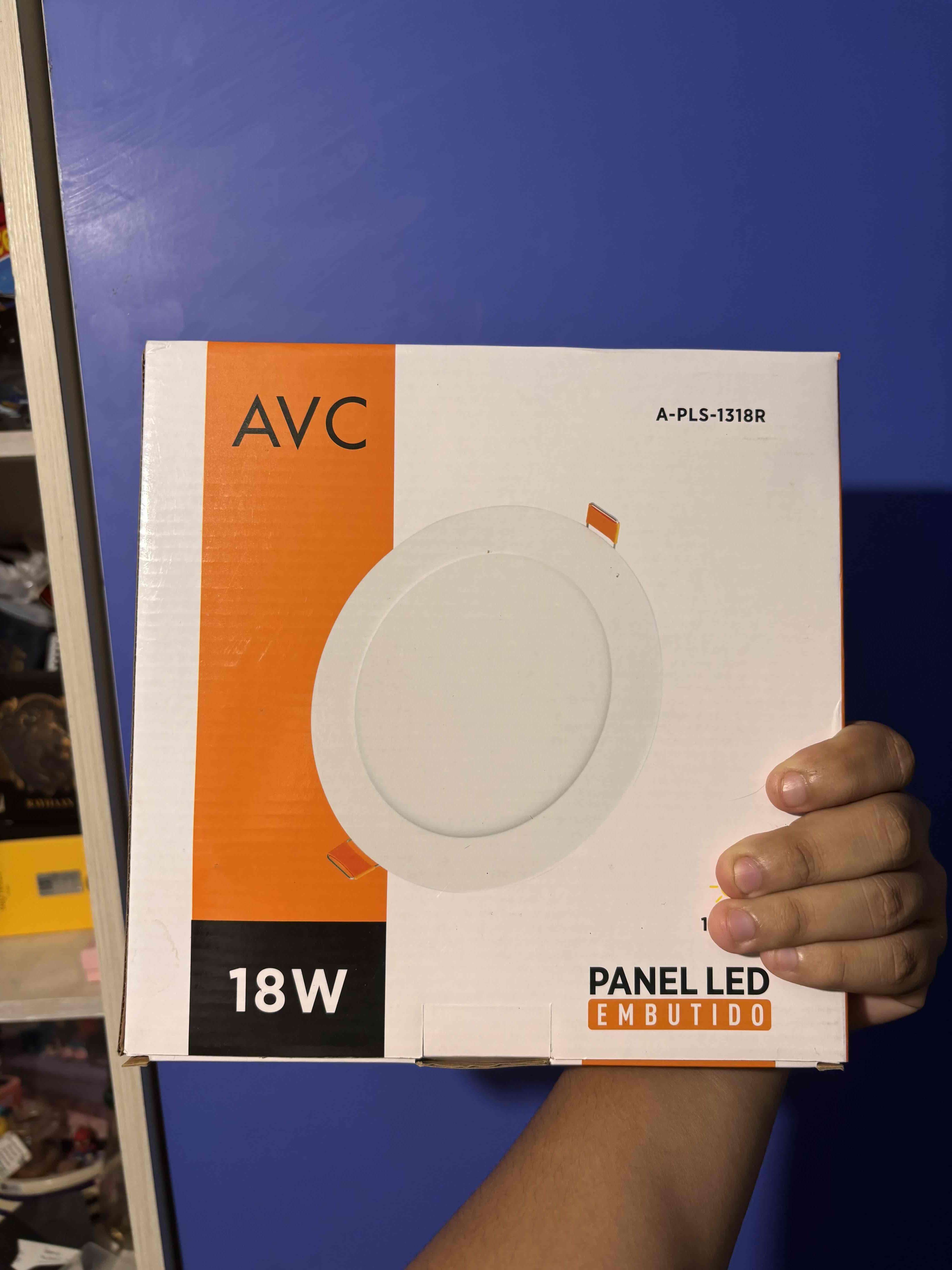 Panel LED embutido 18W AVC - miniatura 1
