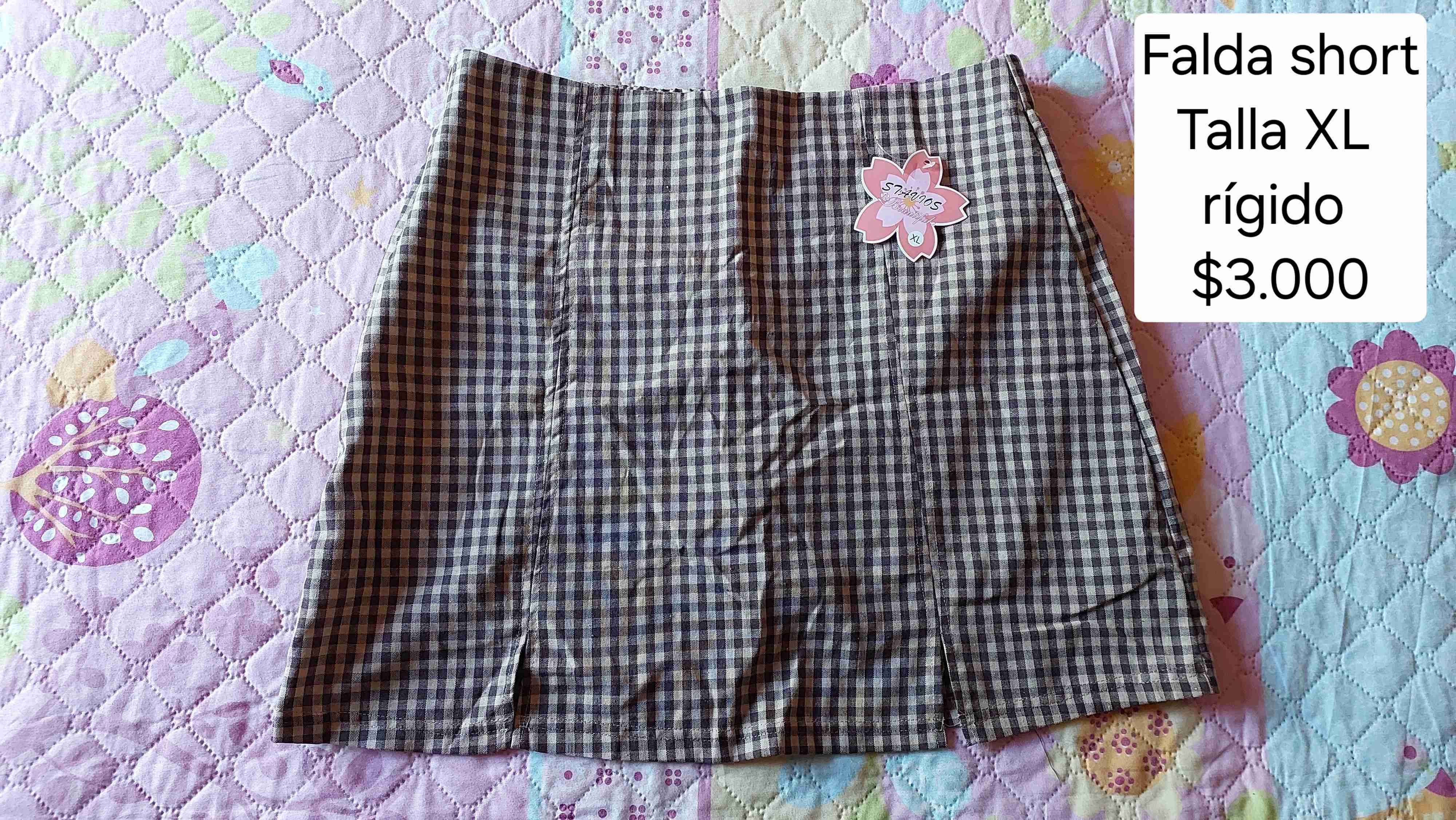 Falda short cuadrille XL abarca L - 1