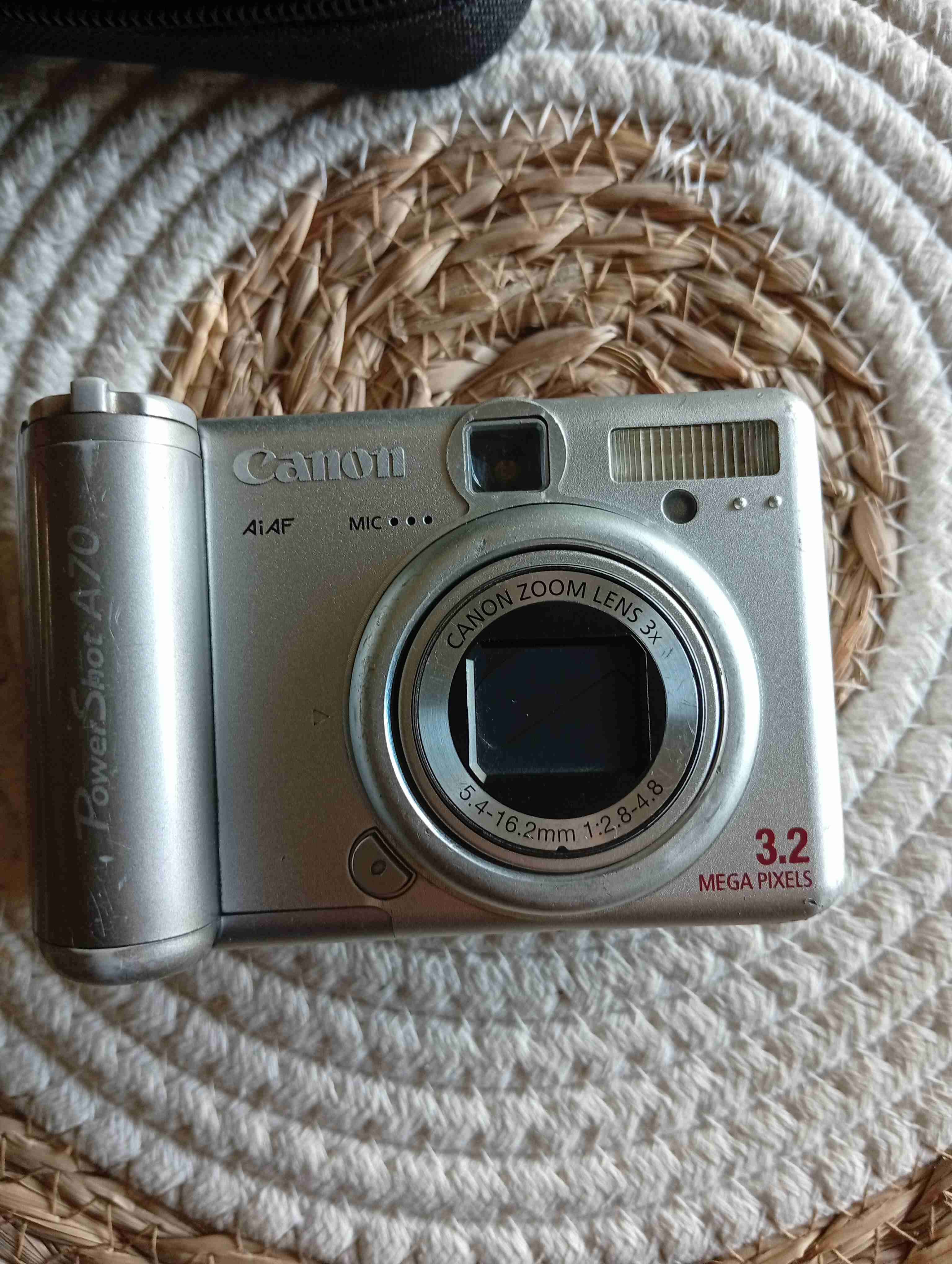 [DETALLE] Cámara Canon PowerShot A70 plateada - miniatura 5