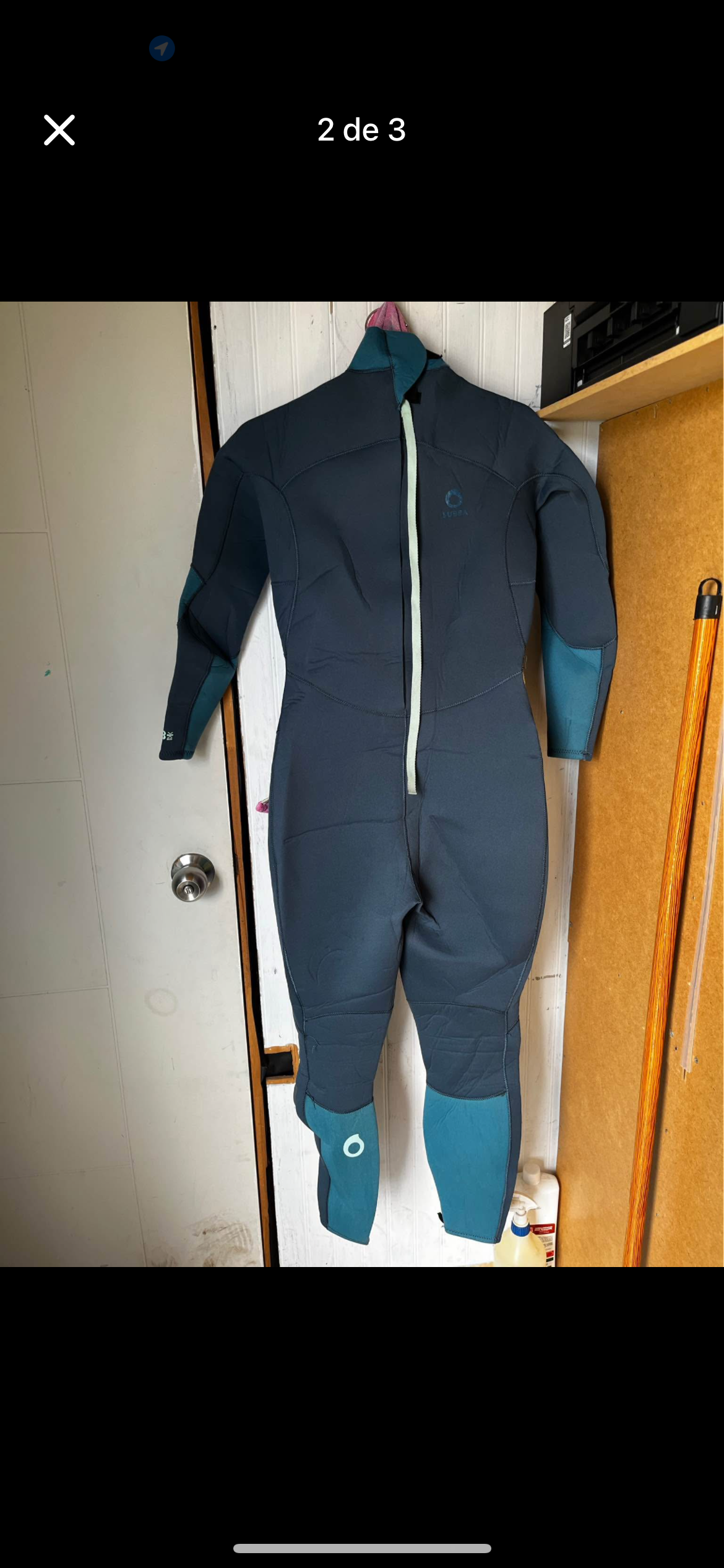 Traje de neopreno azul - miniatura 2