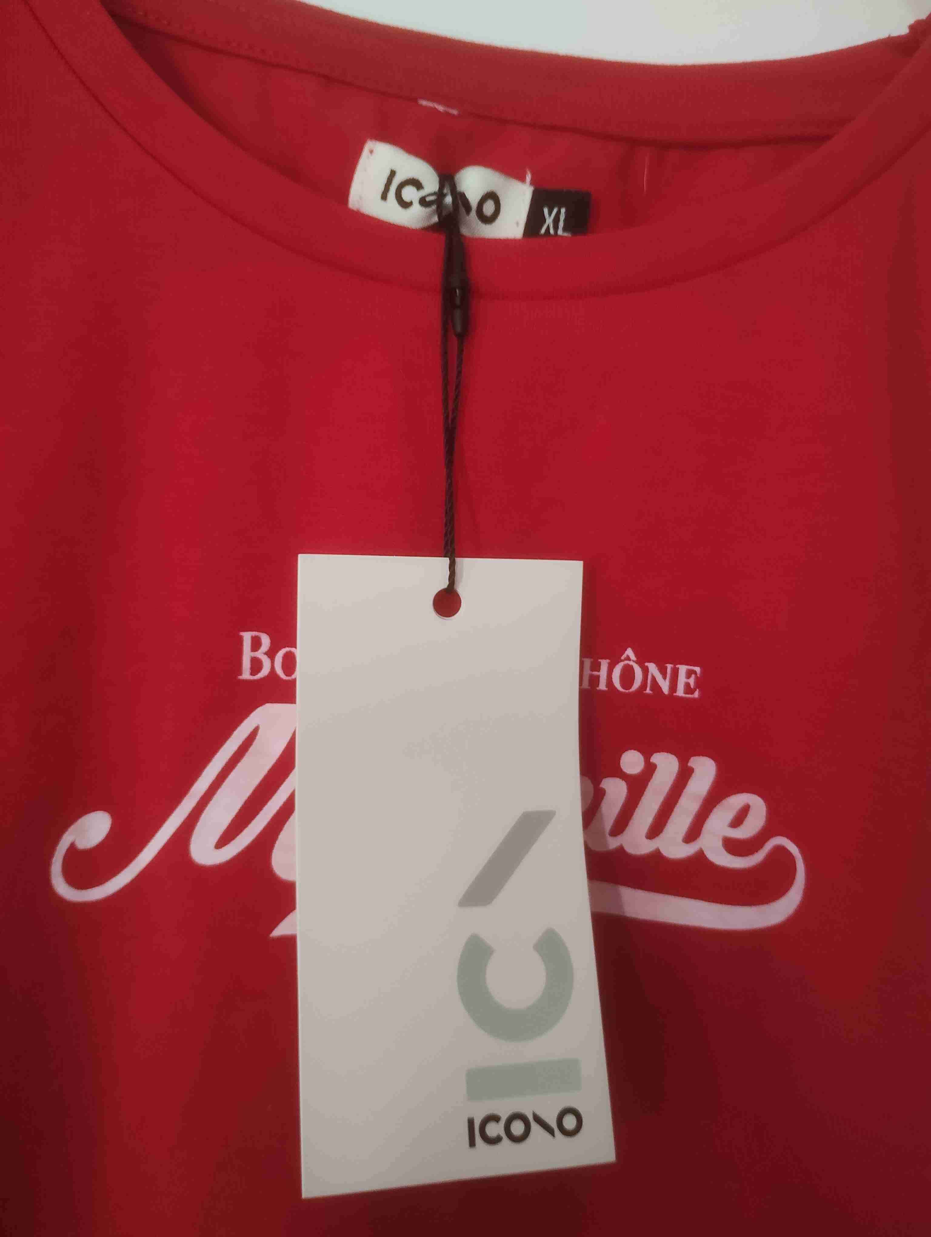 Polera roja Marseille - 2