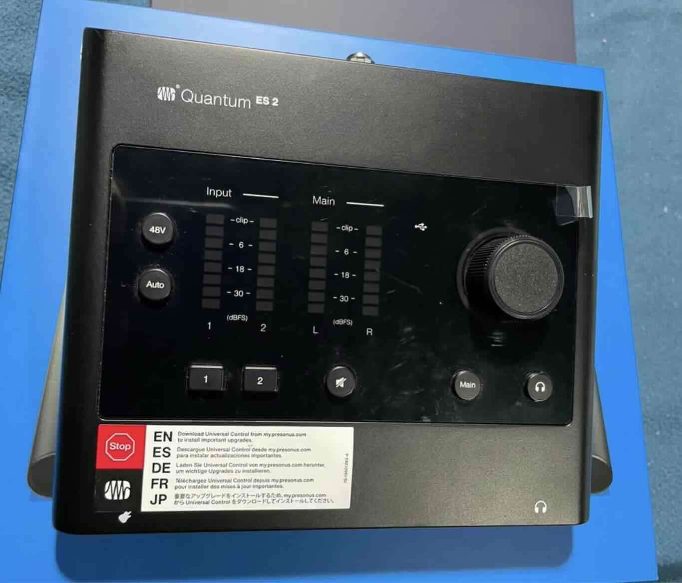 Interfaz de Audio Quantum Presonus - 2