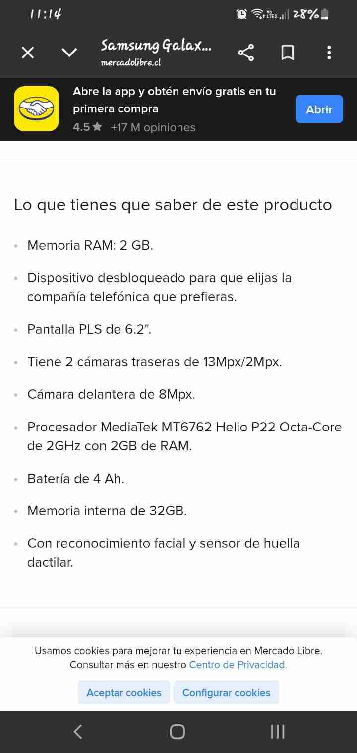 Teléfono A10s rojo - miniatura 5