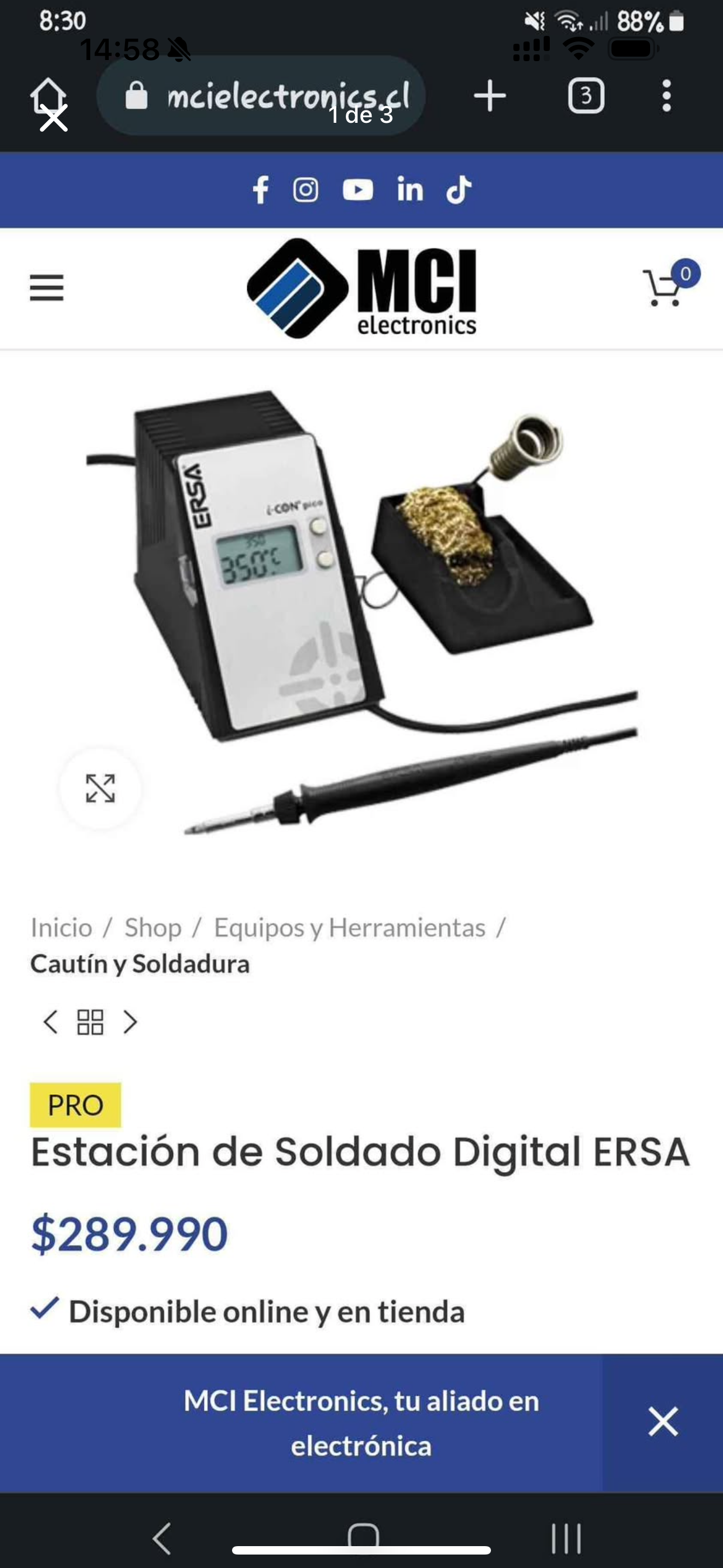 Estación de Soldado Digital ERSA - miniatura 1