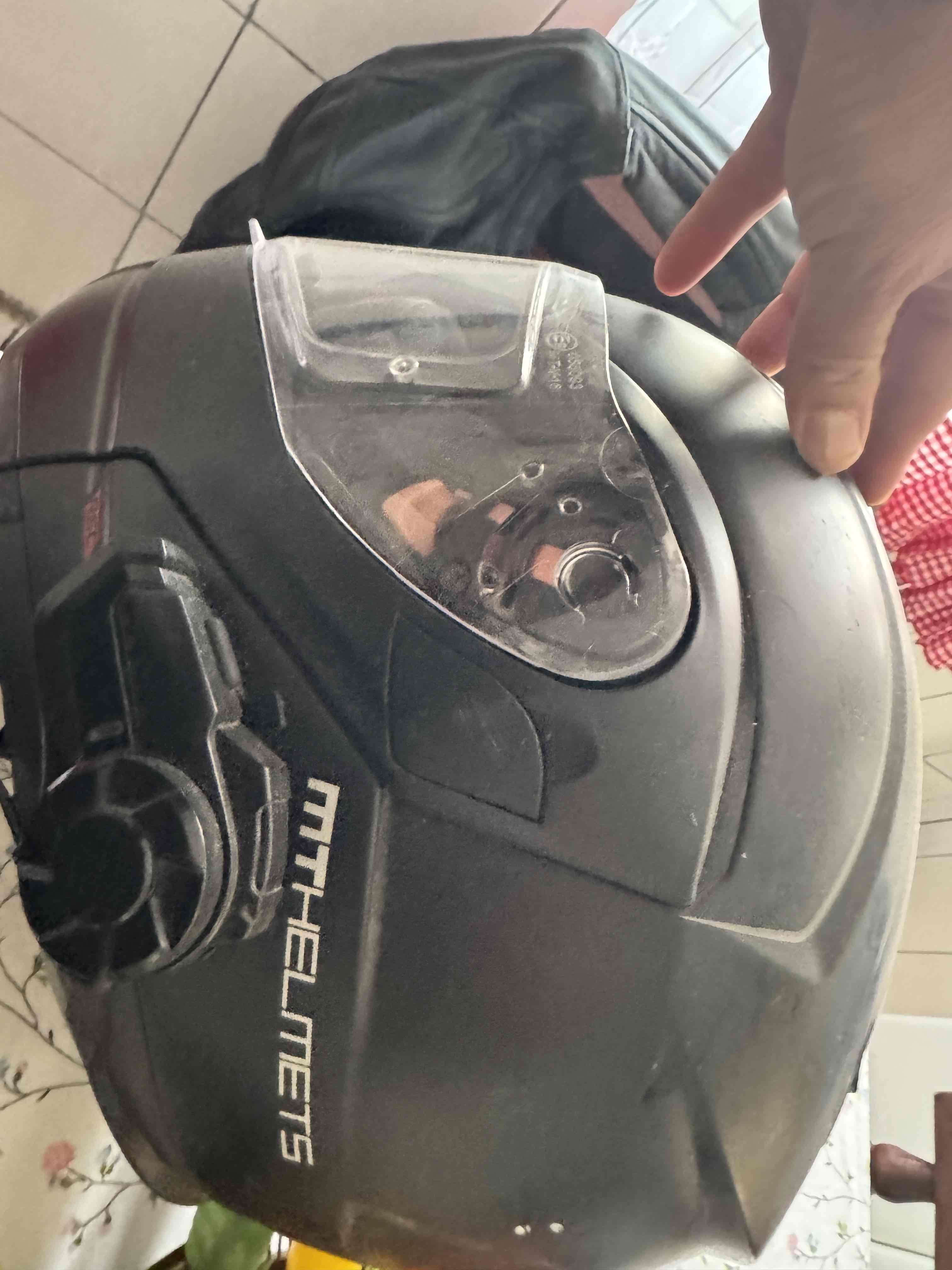 Casco MT Helmets negro - 3