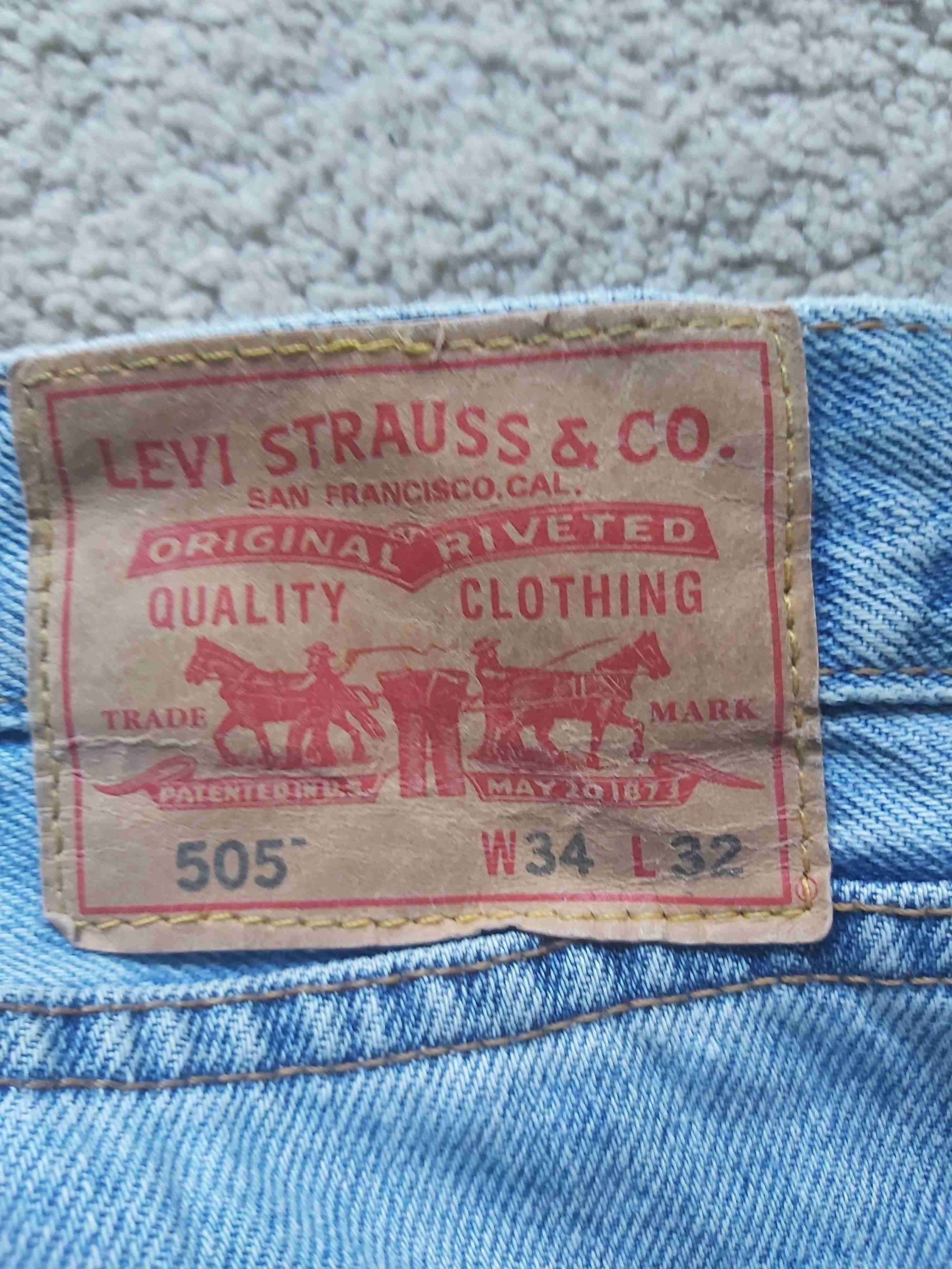 Jeans Lewis 505 azulclásico hombre - miniatura 3