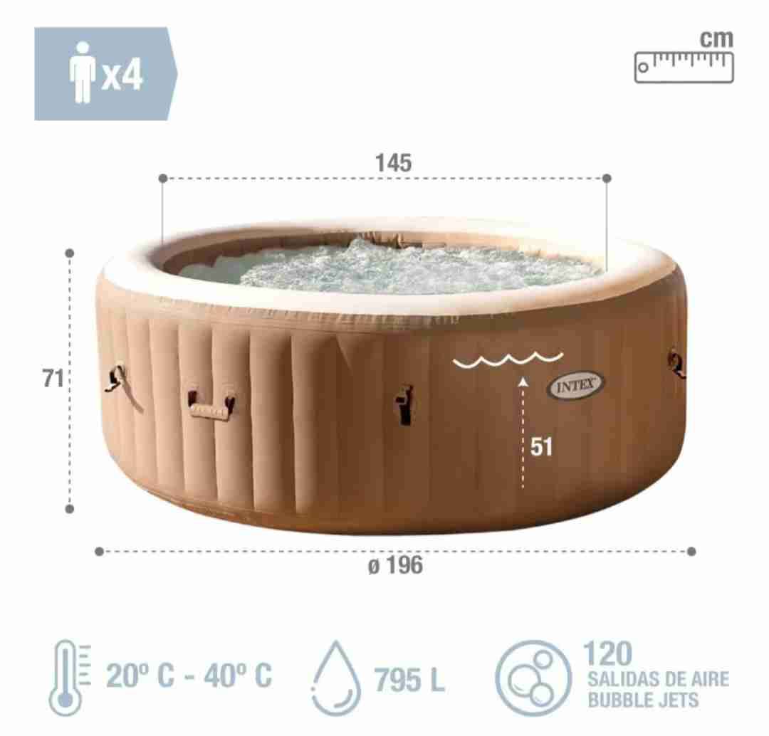 Spa inflable PureSpa Intex - miniatura 5
