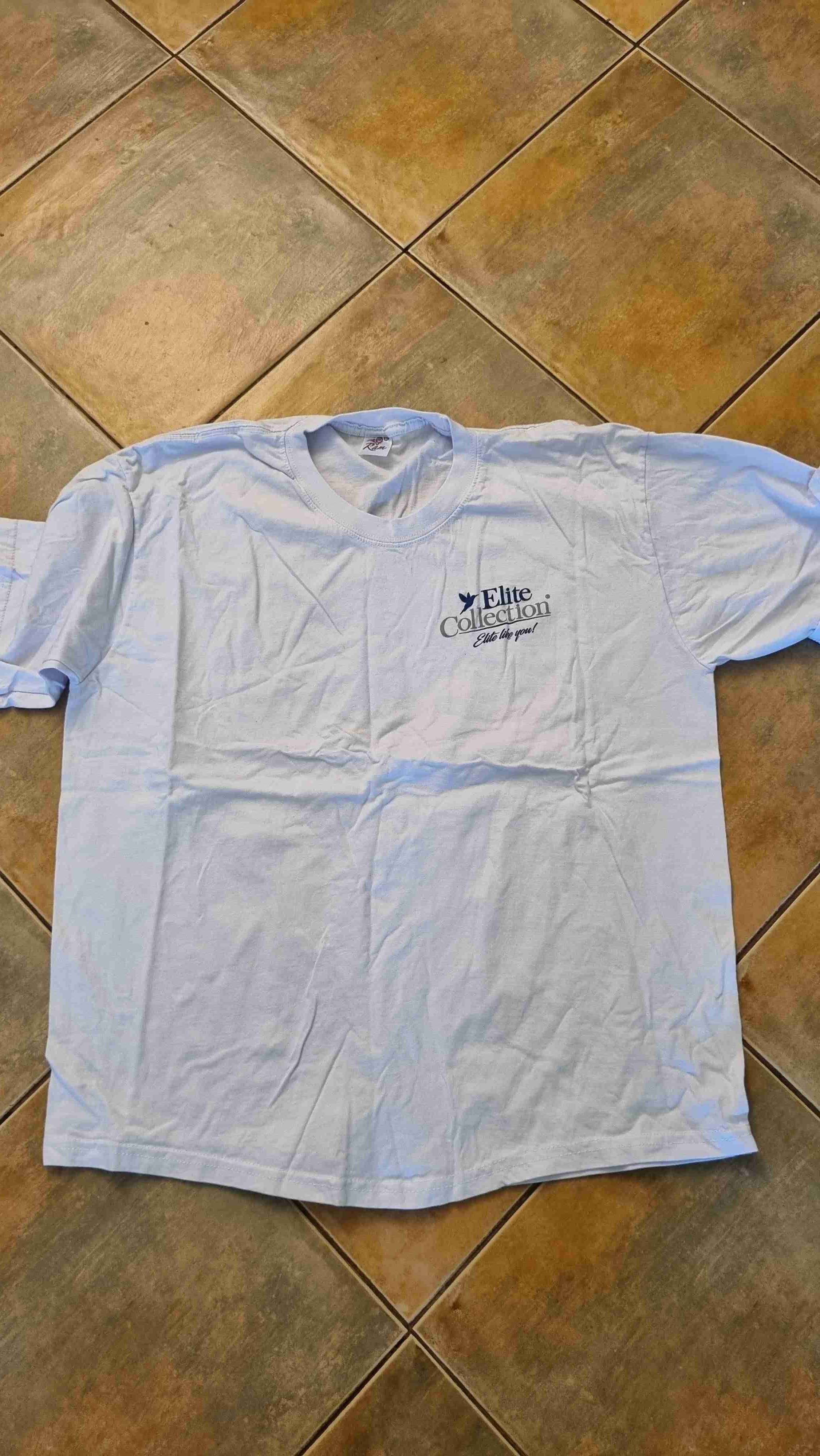 Polera blanca Elite Collection talla L - 1