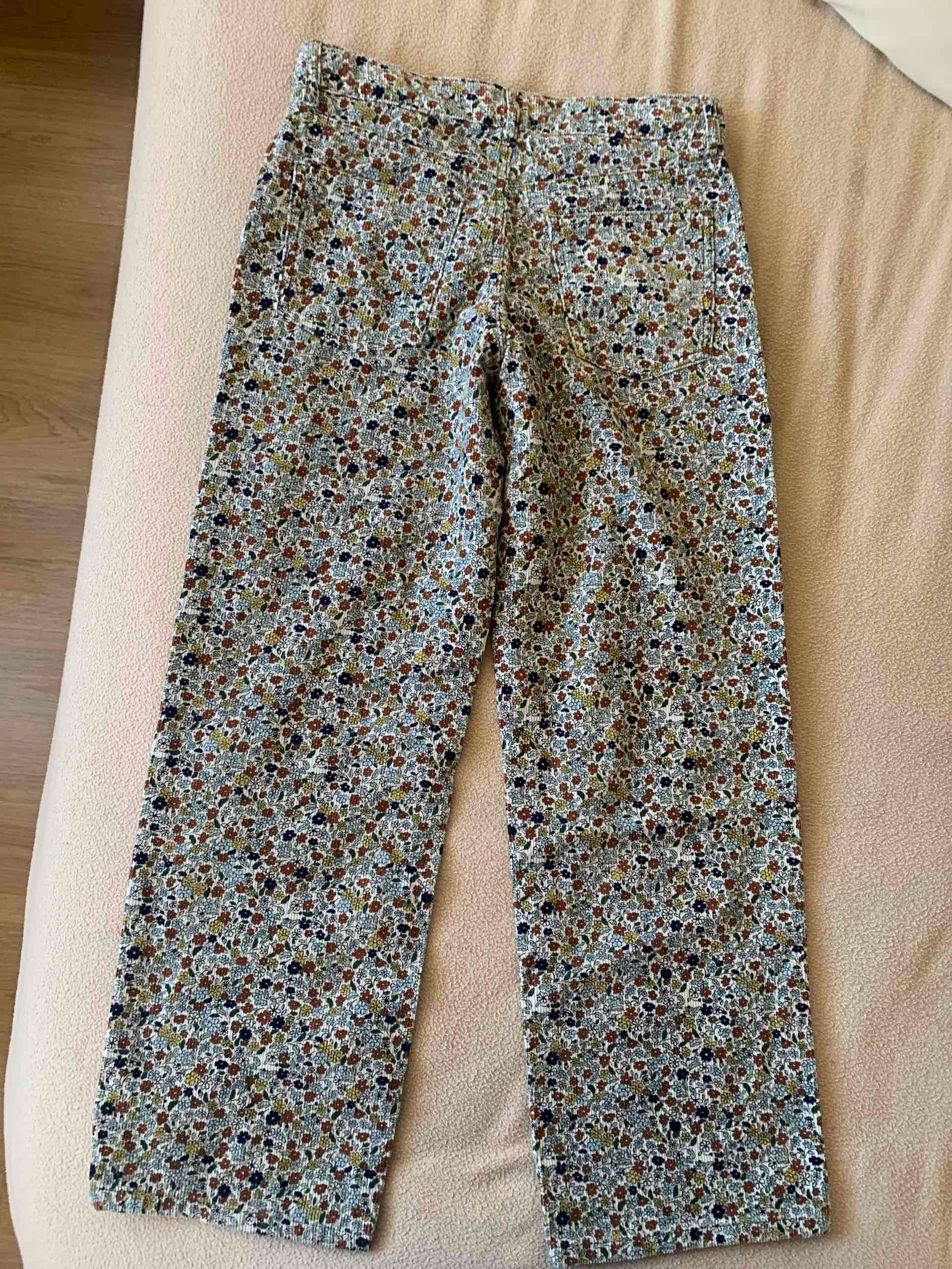 Pantalones floreados vintage - miniatura 2