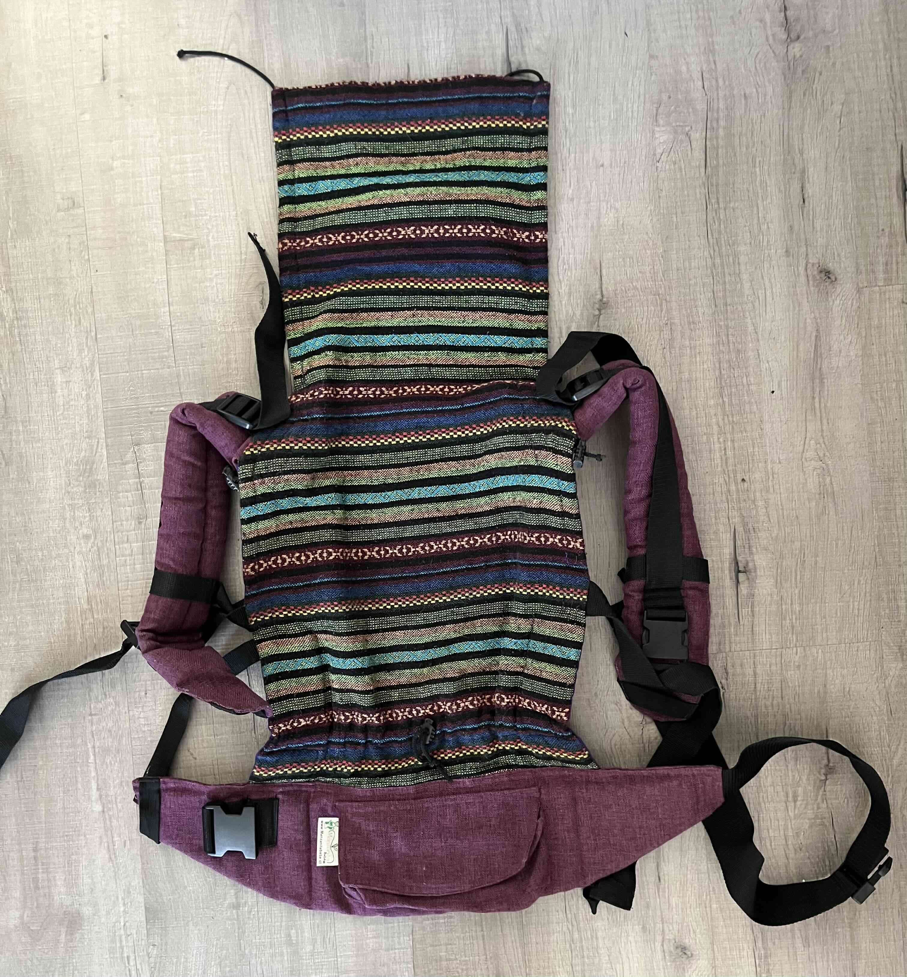 Portabebés tejido multicolor - 1