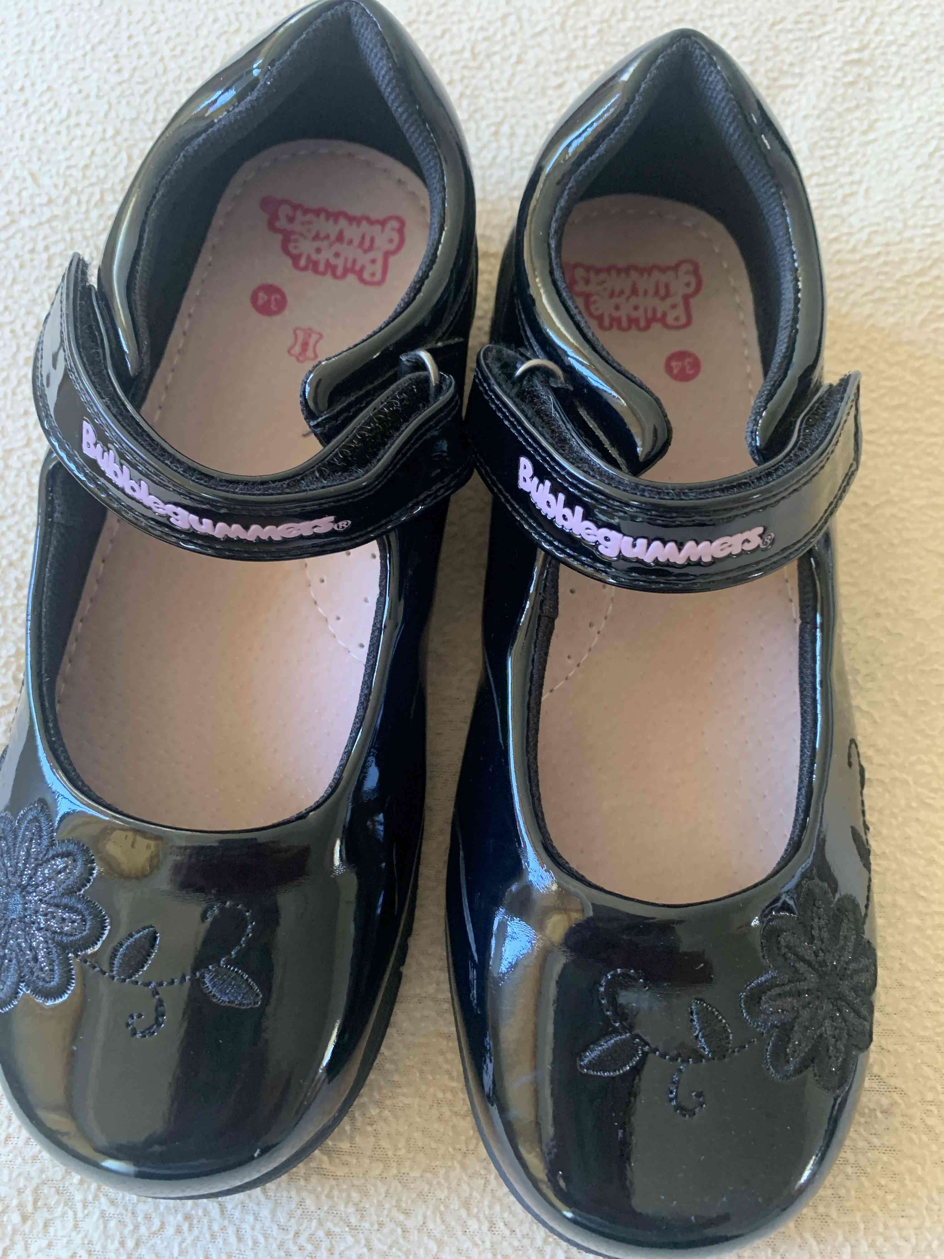 Zapatos  negros forrados talla 34 Bubble Gummers - miniatura 2
