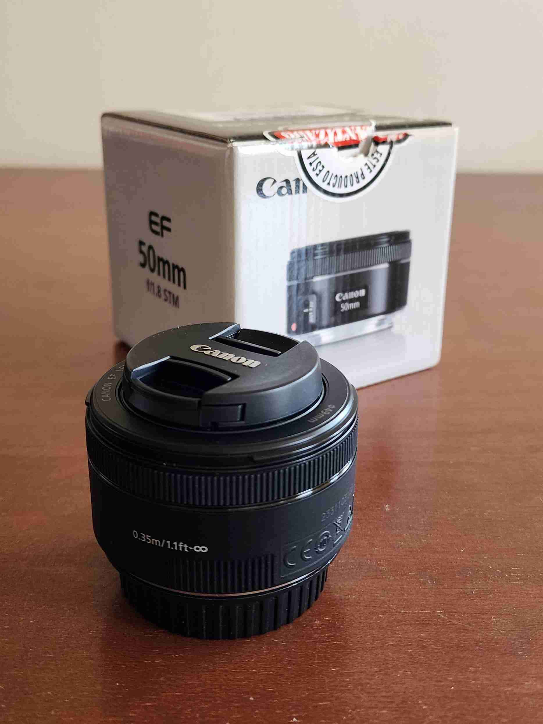 Lente Canon EF 50mm f/1.8 STM