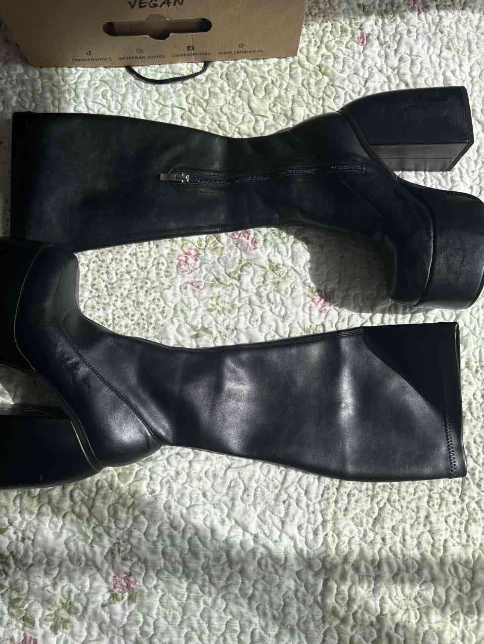 Botas negras plataforma cmoran - 3