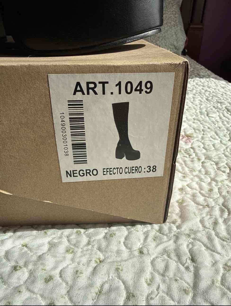 Botas negras plataforma cmoran - 4