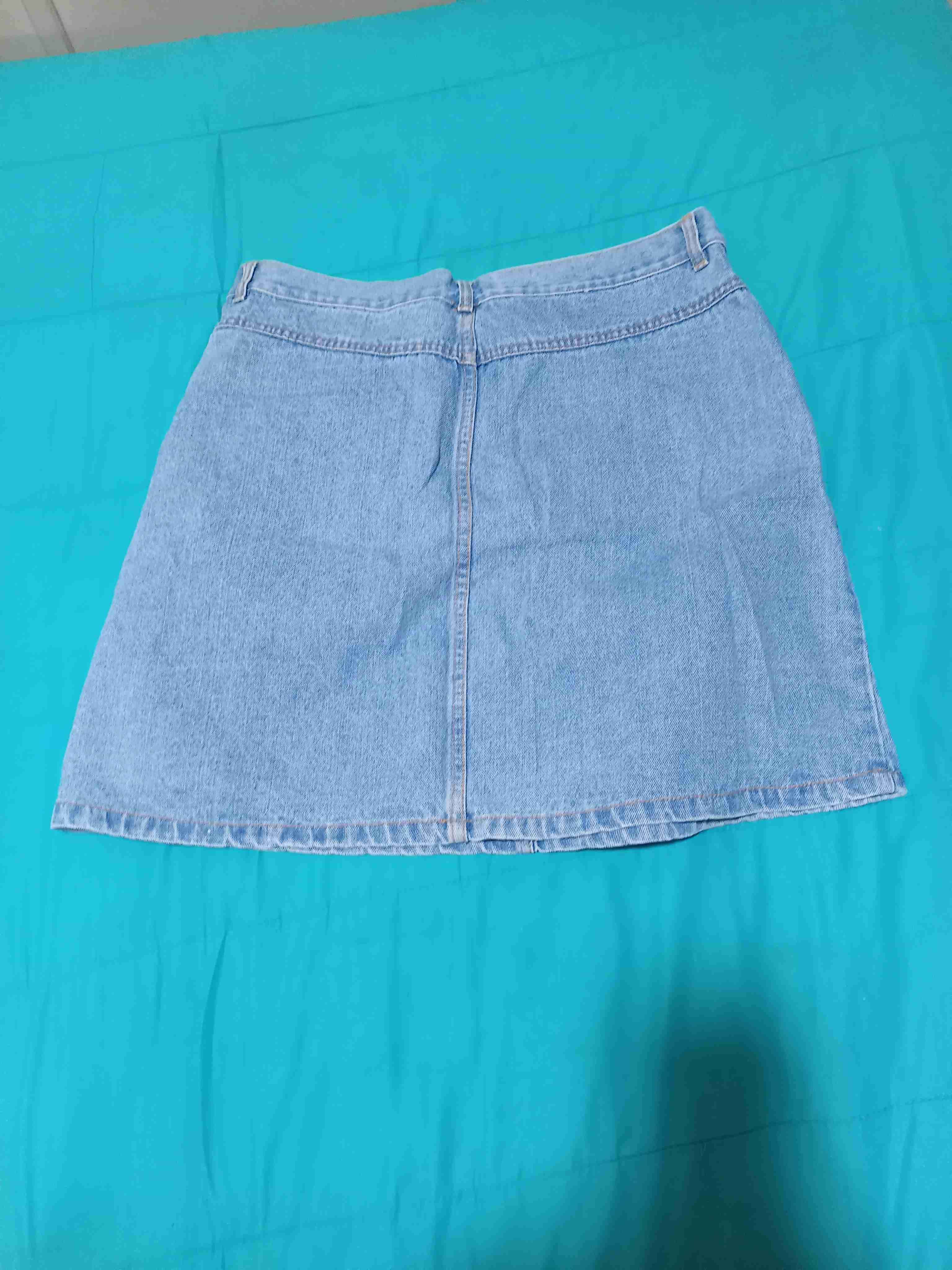 Falda de mezclilla azul - miniatura 2