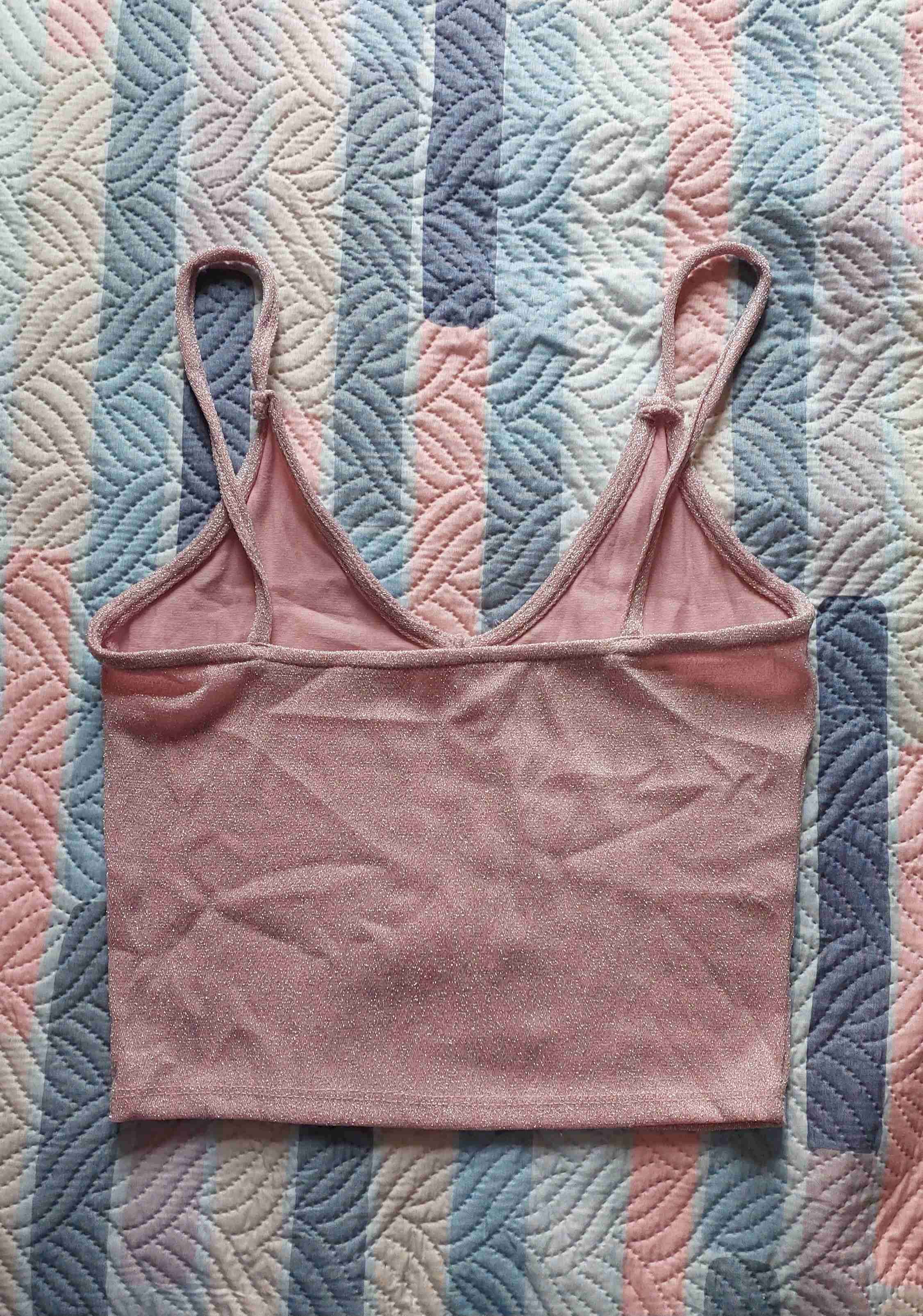 Crop top rosa brillante - miniatura 4