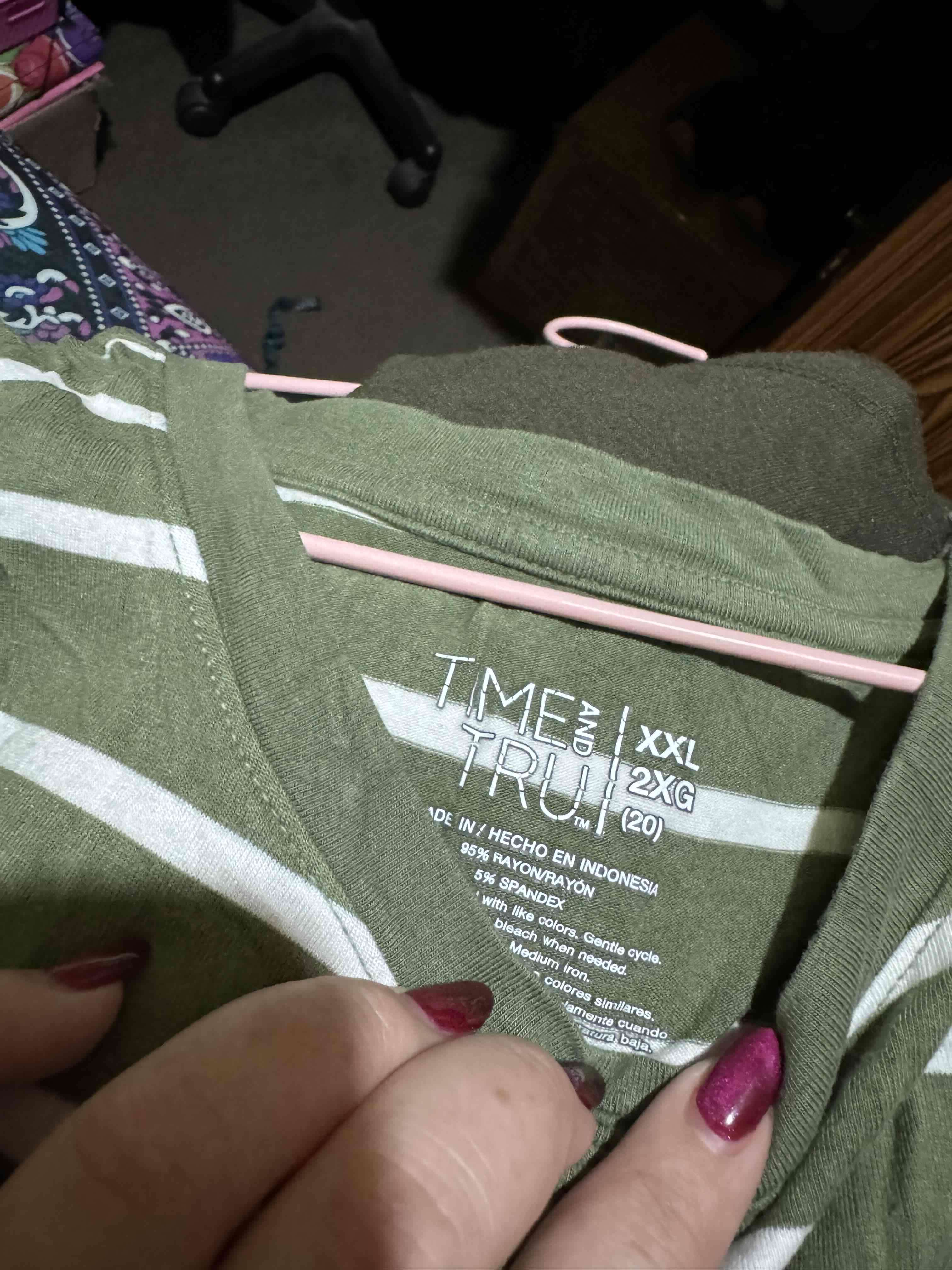 Vestido verde a rayas - miniatura 5