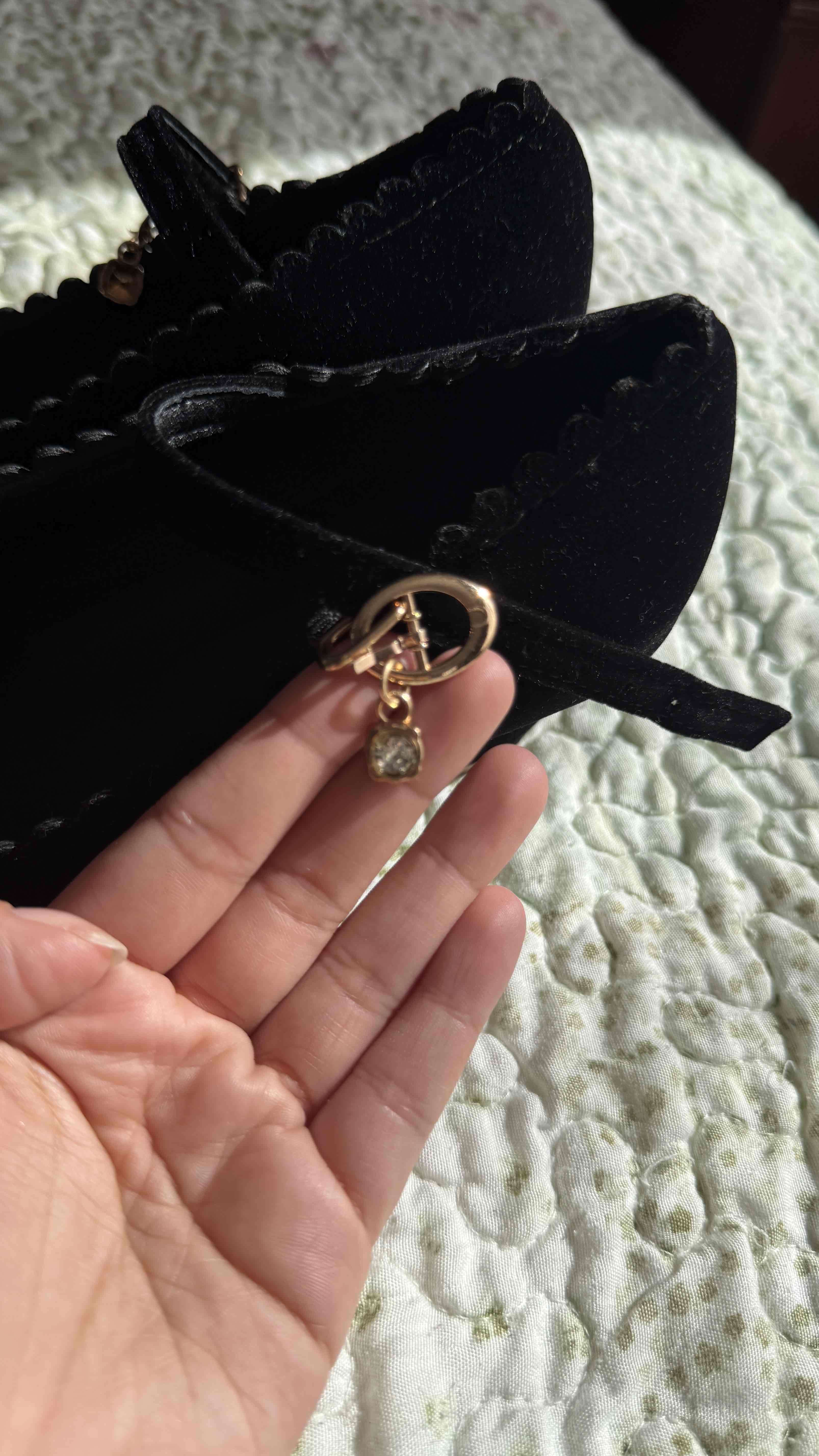 Zapatos negros  con hebilla - miniatura 3