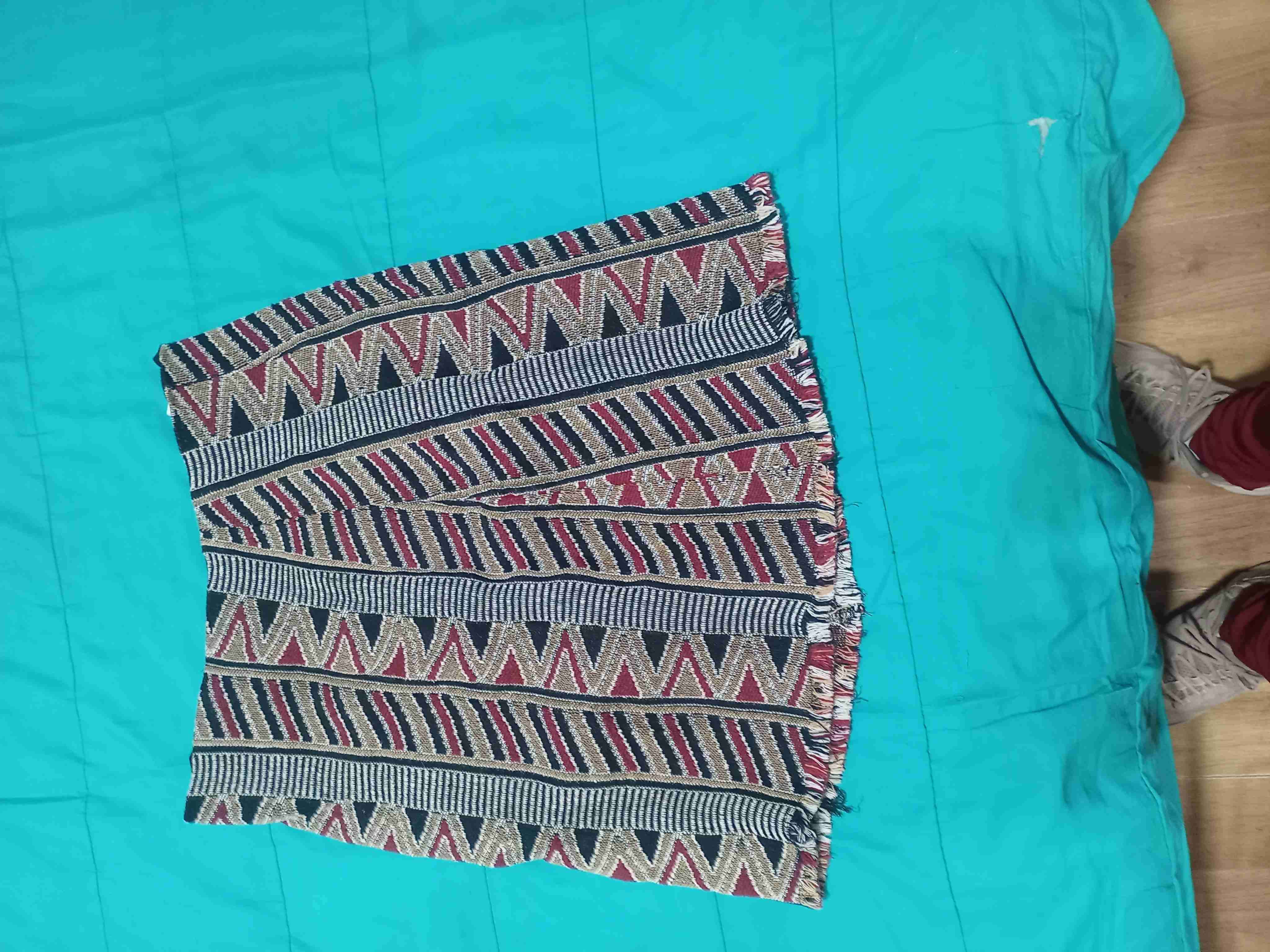 Falda bohemia tejido estampado - 2