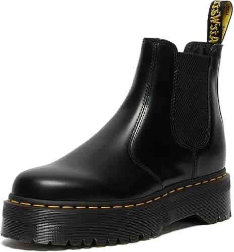 Botines negros de cuero Dr. Martens - miniatura 2