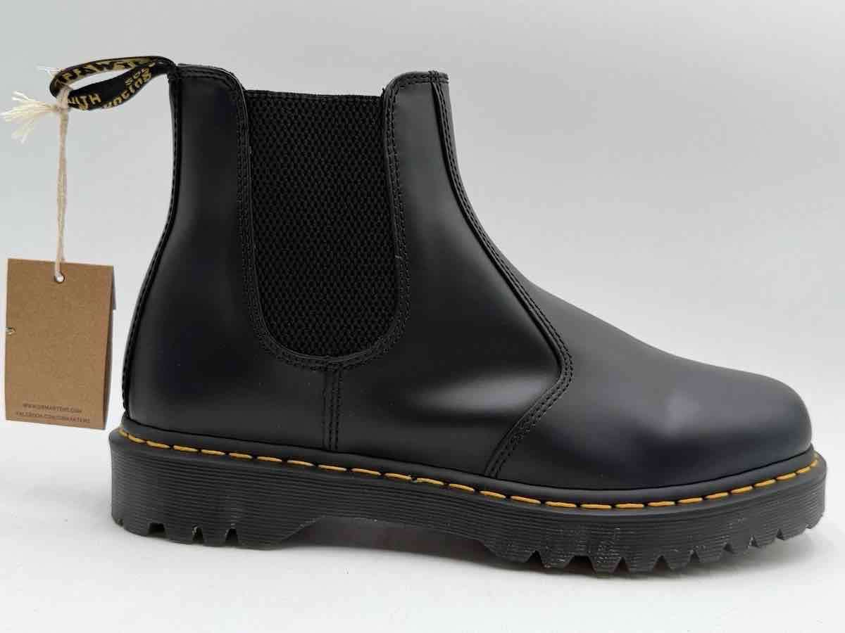 Botines negros de cuero Dr. Martens - miniatura 3