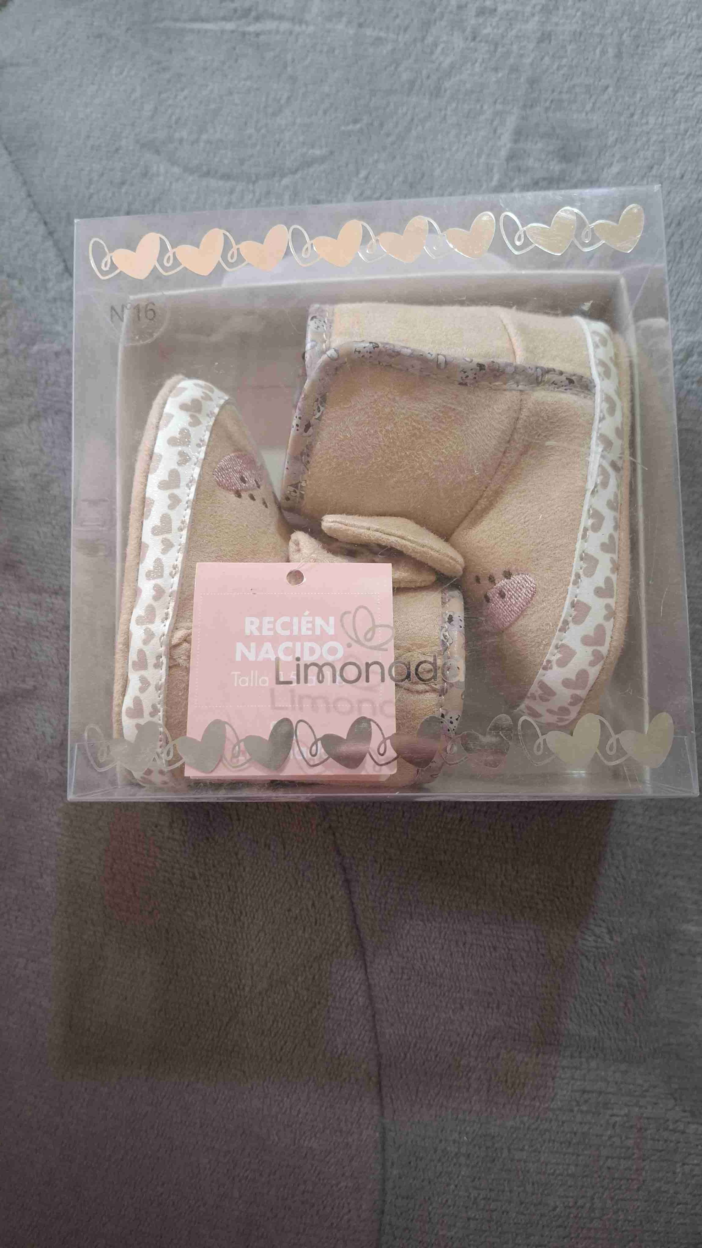 Botines de bebé Limonada color beige - miniatura 2