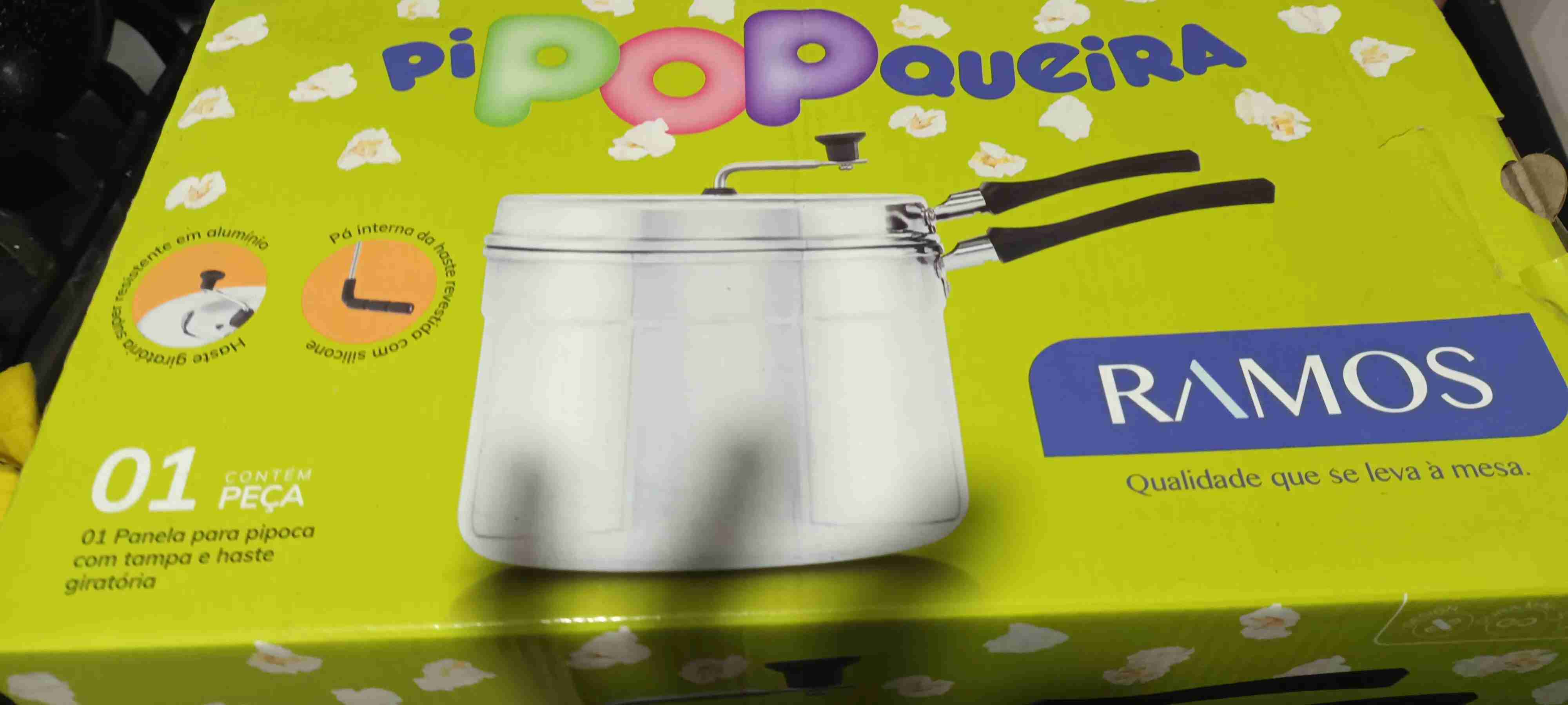 Pochoclera manual Ramos negra - miniatura 3