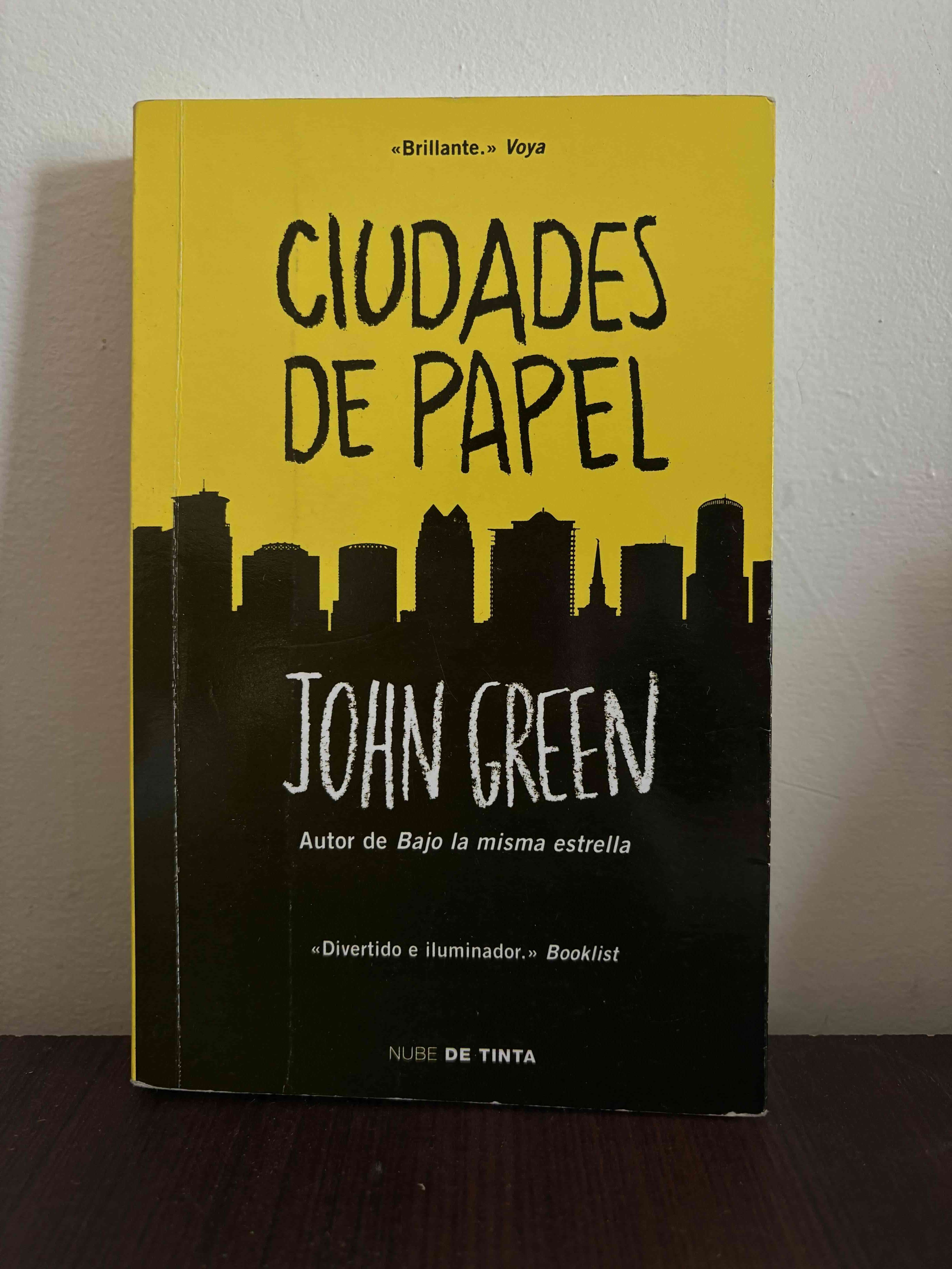 Libro 'Ciudades de Papel' de John Green - 1