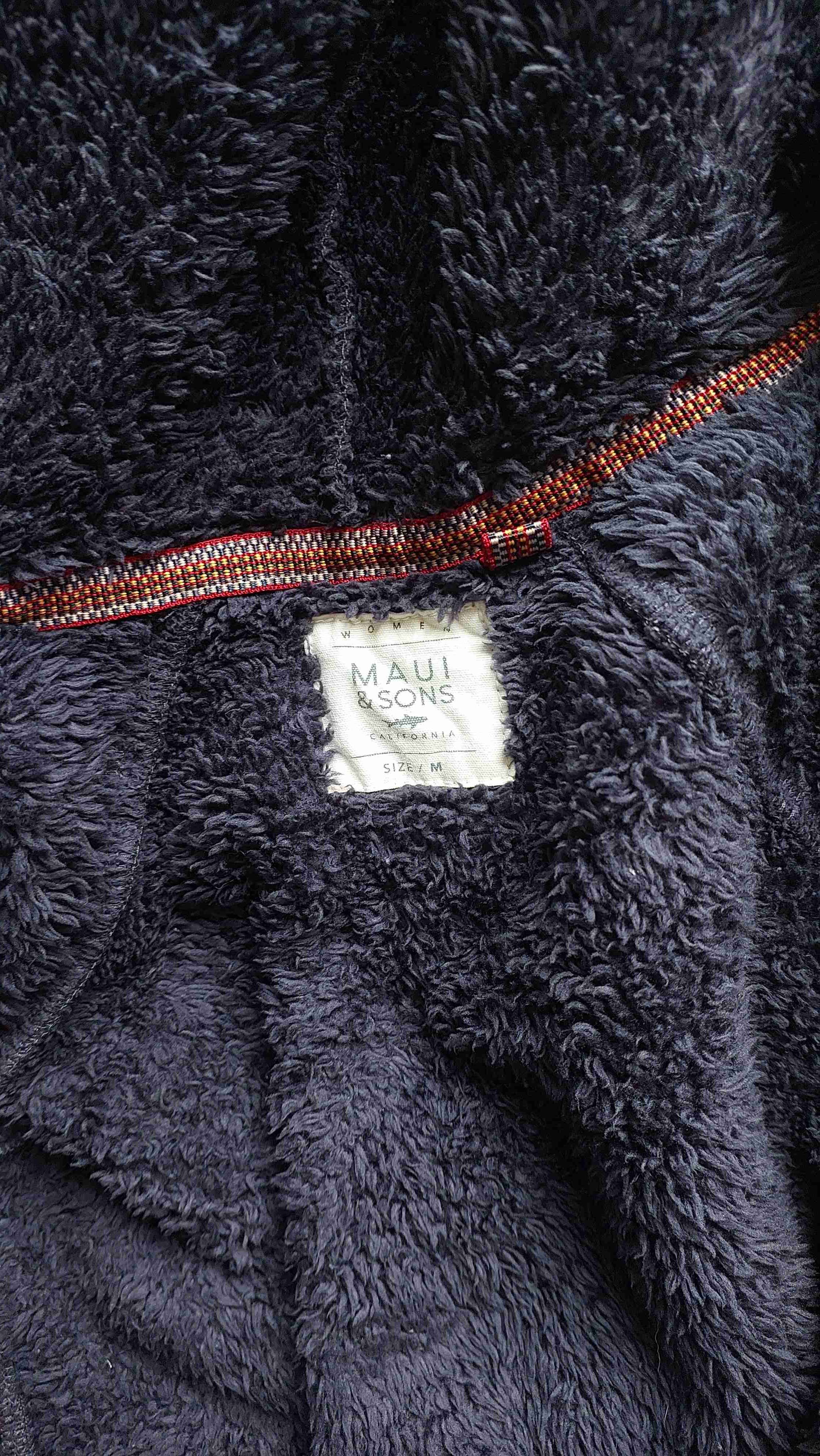 Polerón azul Maui con capucha M - miniatura 6