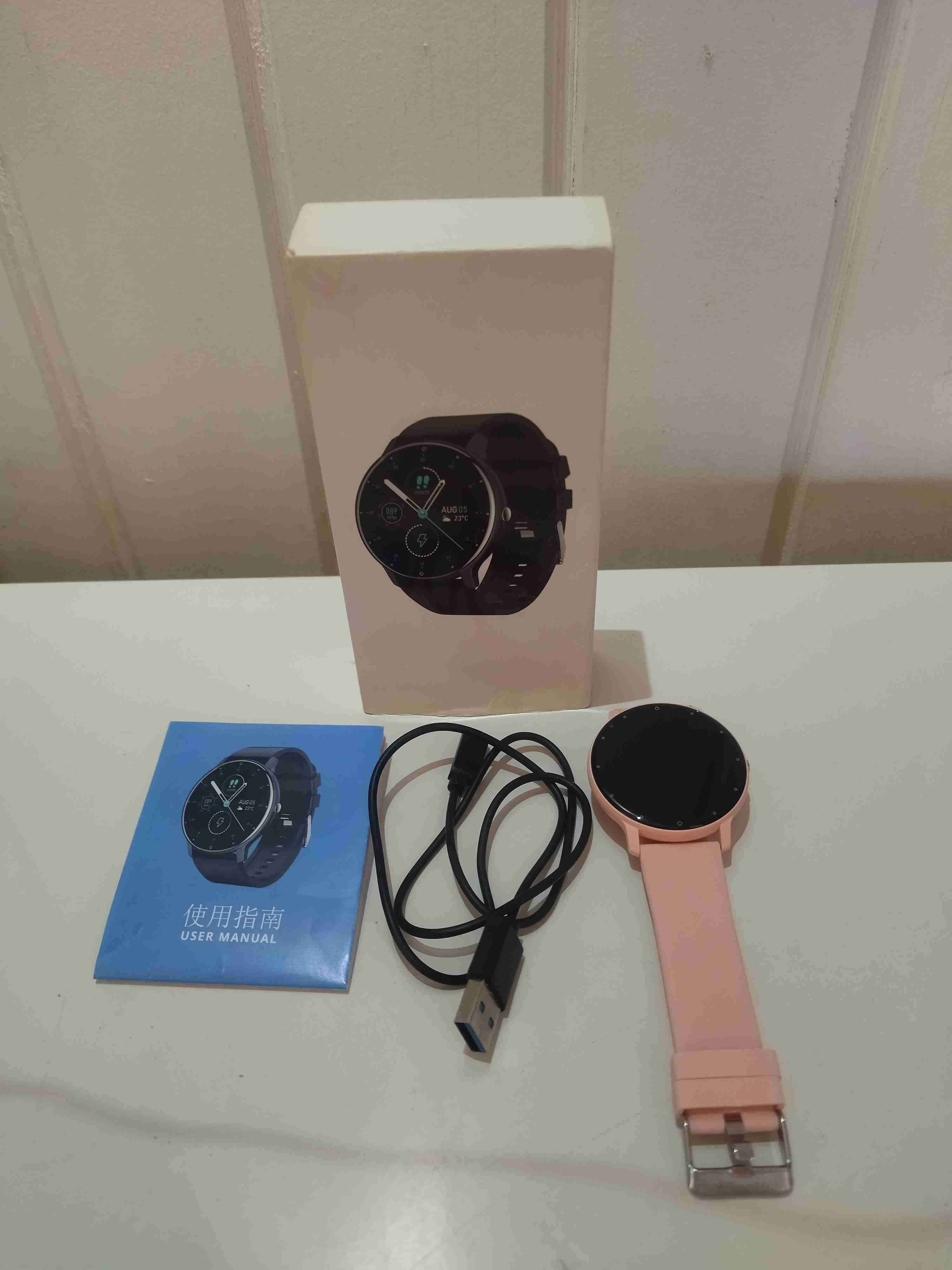 Reloj inteligente rosado - miniatura 1