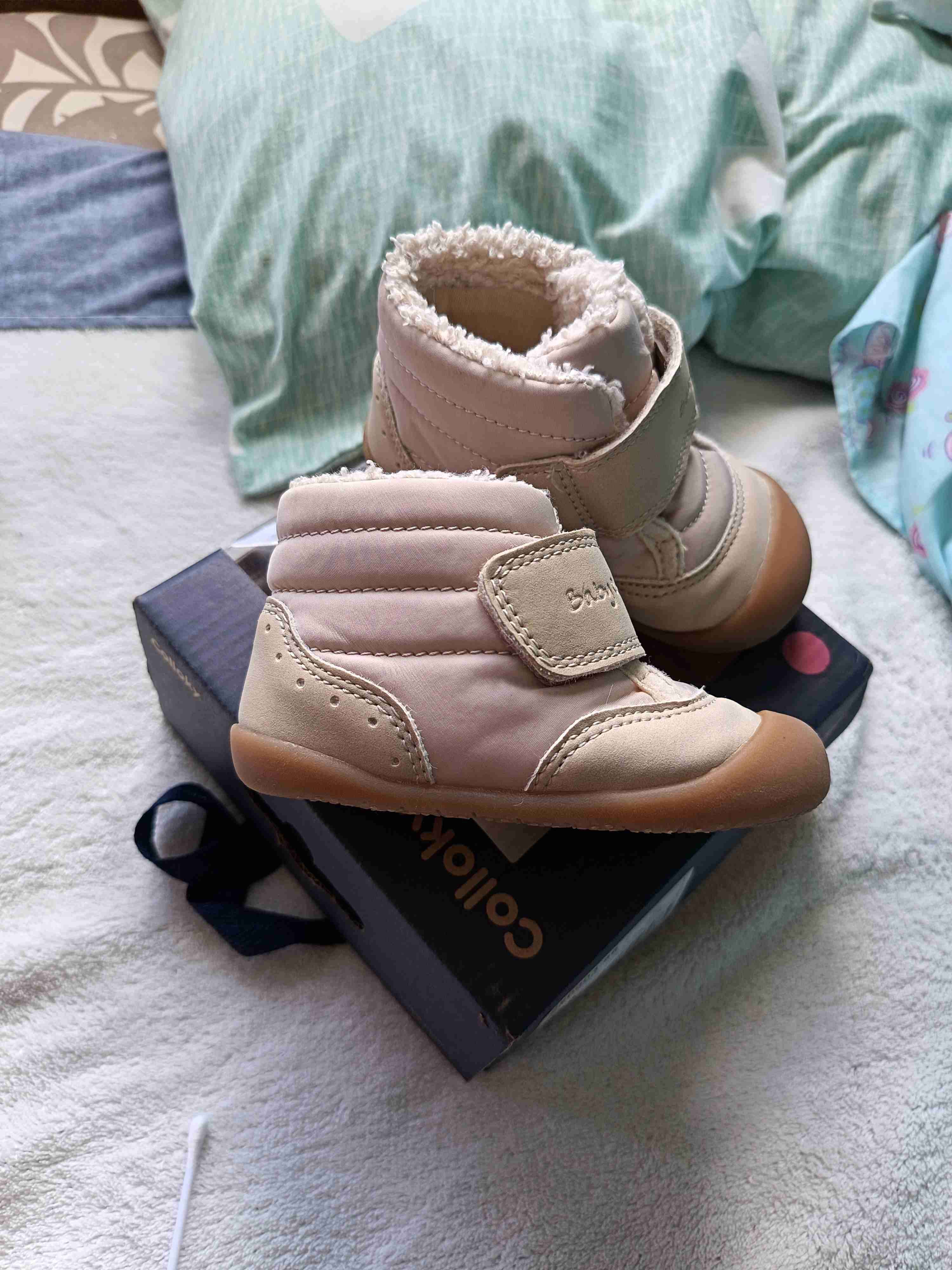 Botines bebé beige Colloky - miniatura 2