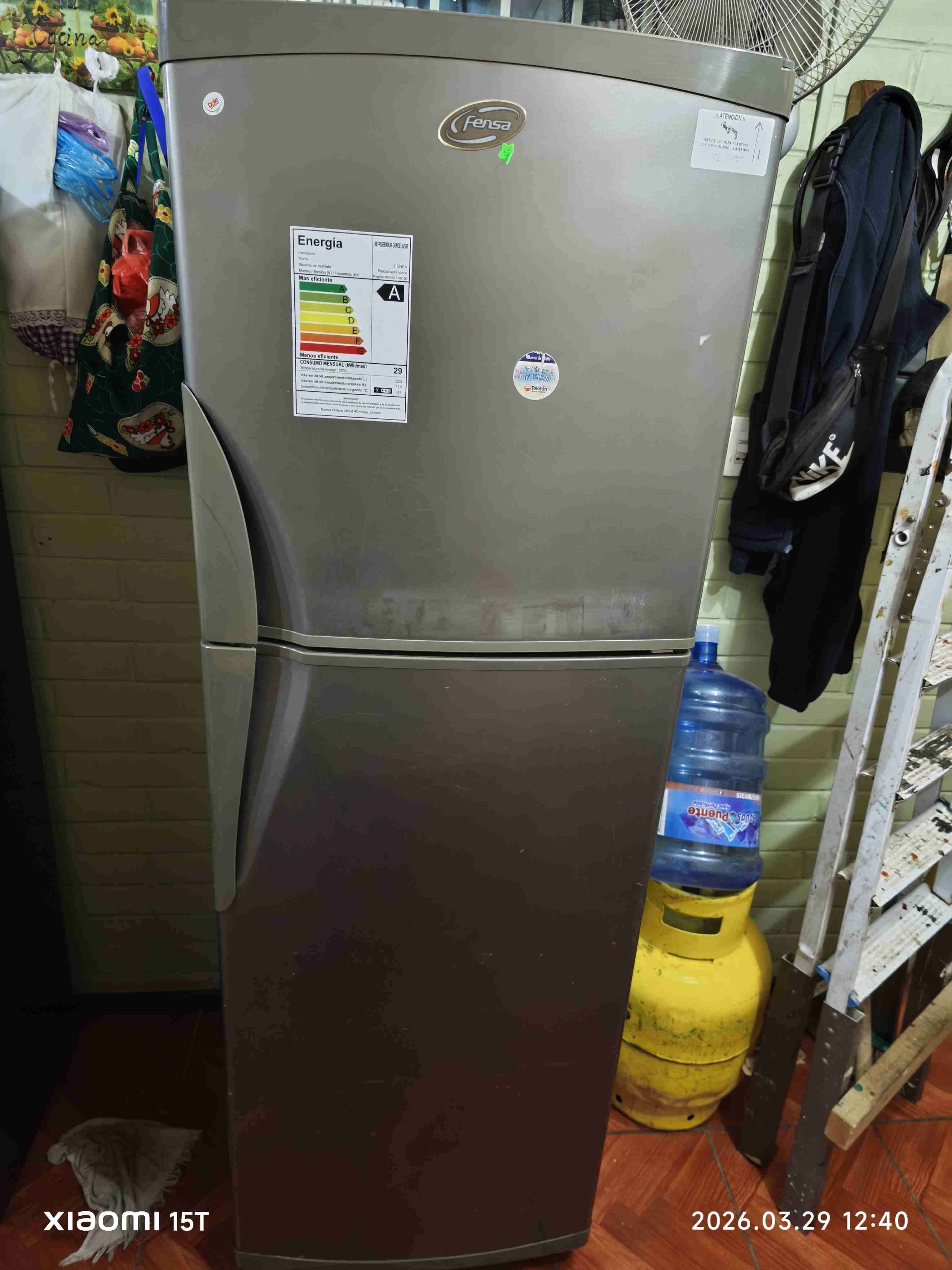 Refrigerador Fensa gris - miniatura 1