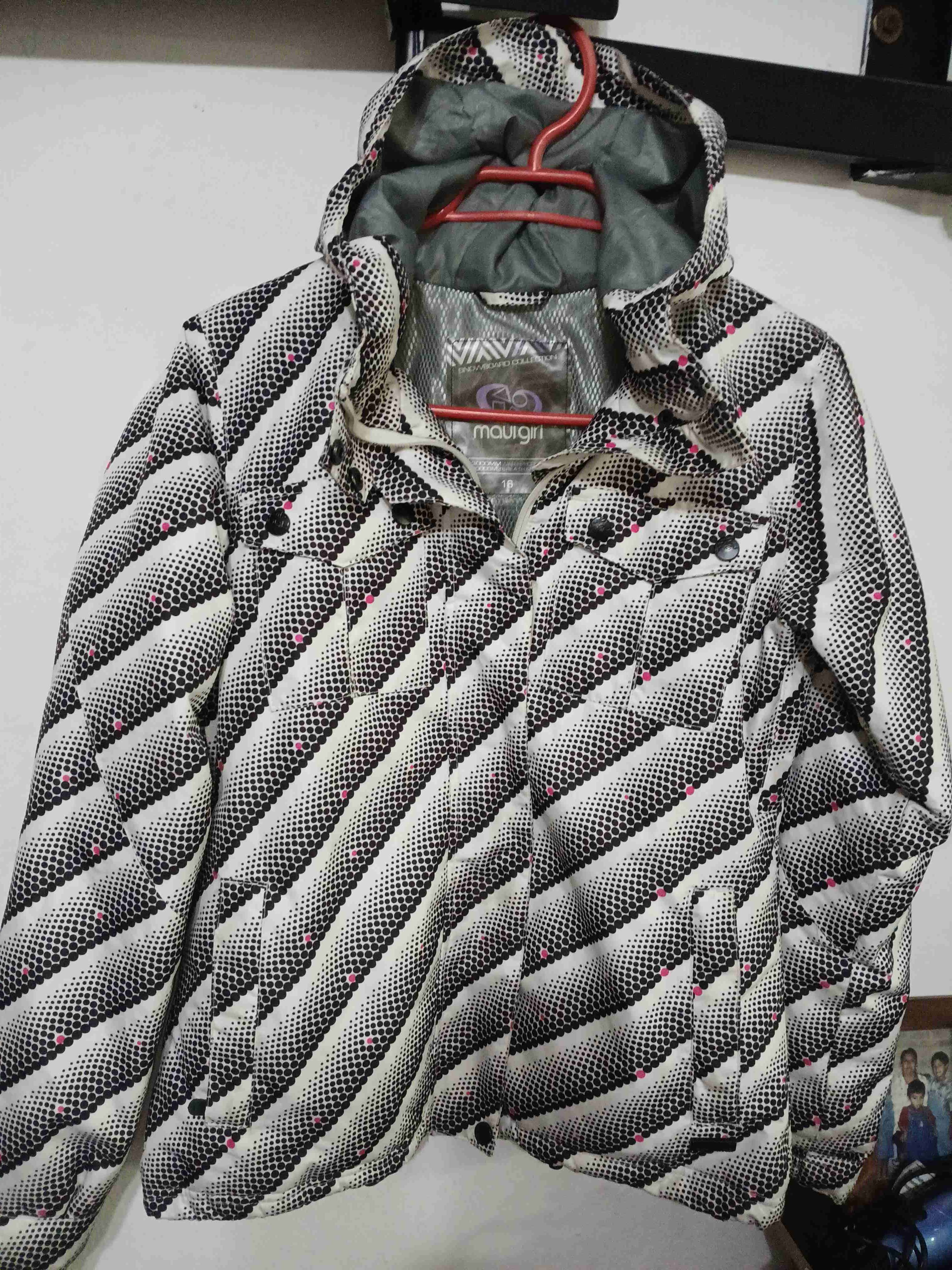 Chaqueta azul con cierre amarillo - miniatura 5