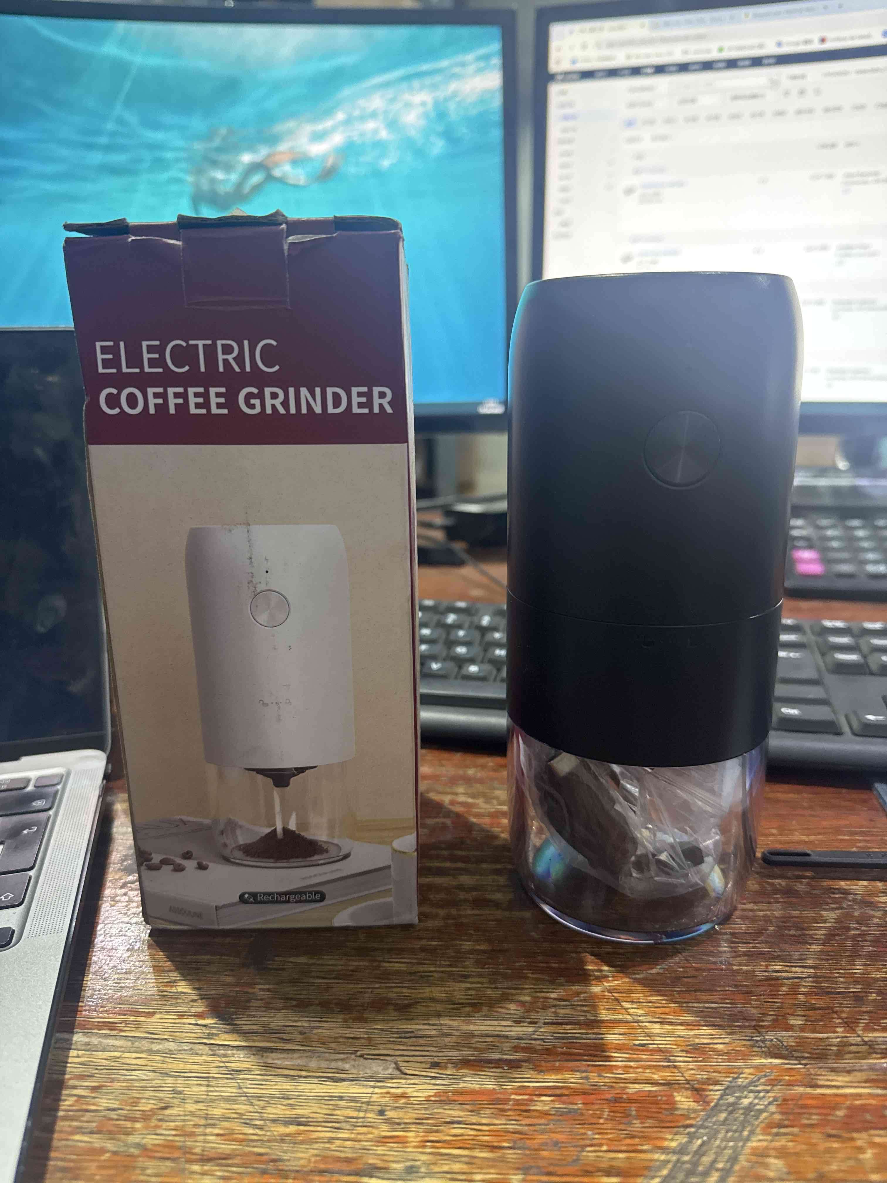 Molinillo de café eléctrico portátil - miniatura 1