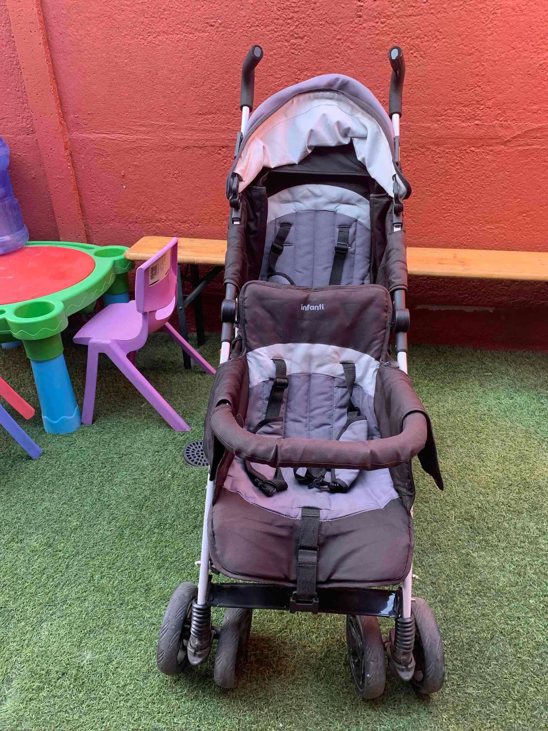 Coche doble Infanti gris - 3